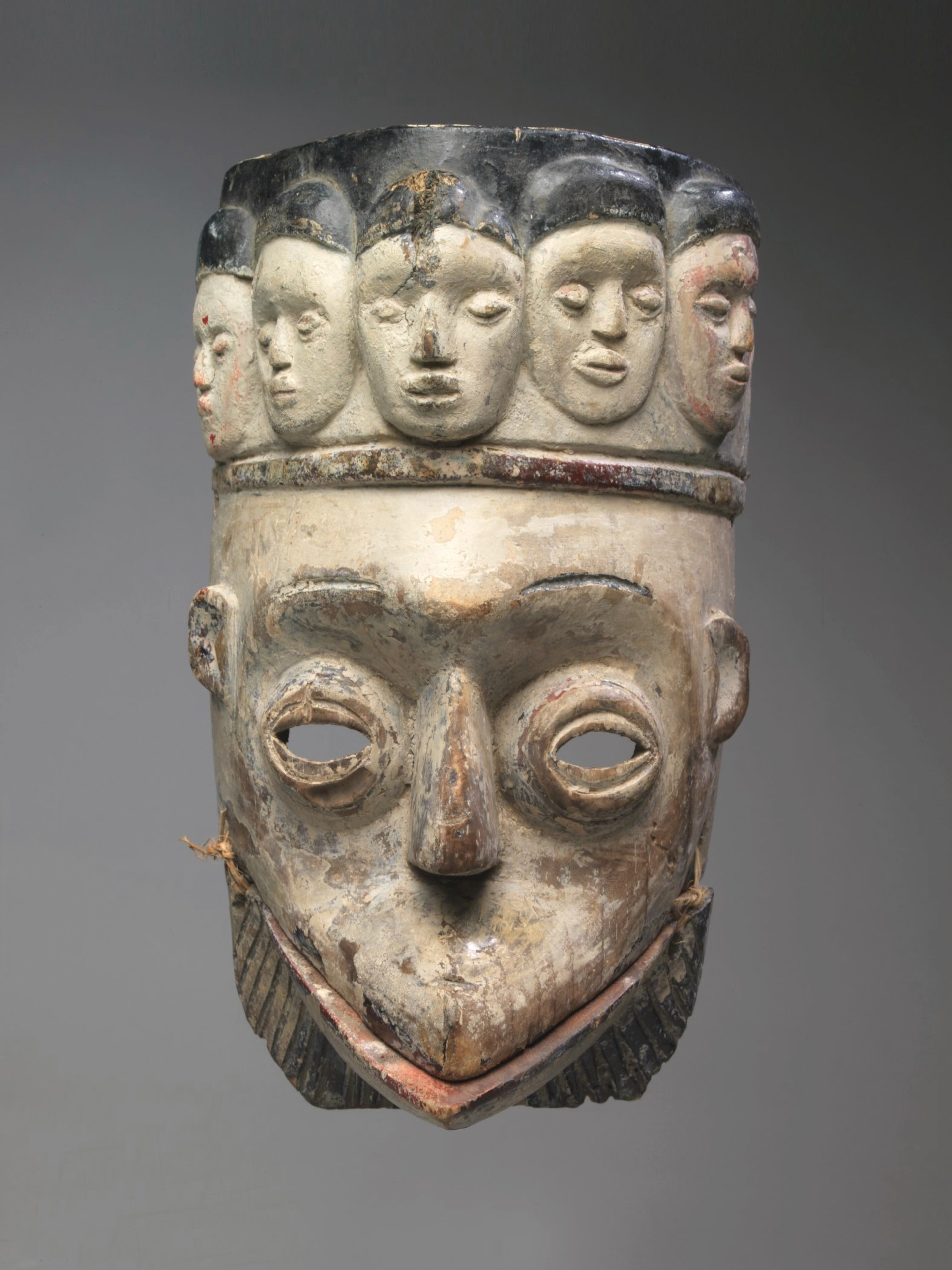 An artist of the Ibibio community in Nigeria made this 20th century mask. It is part of the High Museum's African Art collection.
Baeza said this is a companion piece to the Mami Wata figure which was an inspiration for Beyonce's film, "Lemonade."
"In Ibibio communities of Nigeria, the Ekpo Society is an influential men’s association charged with initiation and ancestral veneration. Masked Ekpo dancers also direct funerals, assuring respect for the deceased. The society’s influence was maintained even during the colonial era, as British officials deferred to its power and Ekpo ceremonies continued. Ekpo masks can be serene and beautiful or fierce and menacing. Ibibio carvers are well respected throughout the Niger Delta for their skilled workmanship. Five faces peer from the upper register of this beaked mask, covered above and below with white paint."