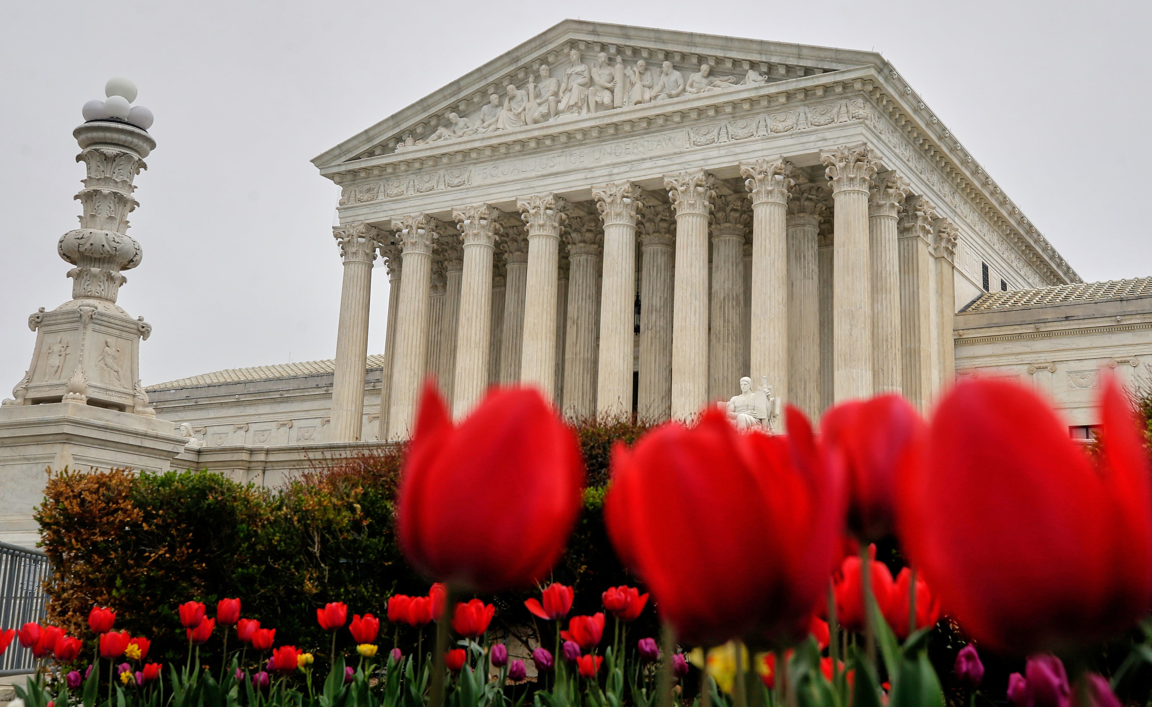 The U.S. Supreme Court recently ruled 6-3 that state legislatures can eliminate minority opportunity districts that were previously required or allowed under Section 2 of the Voting Rights Act. (Rahmat Gul/AP)