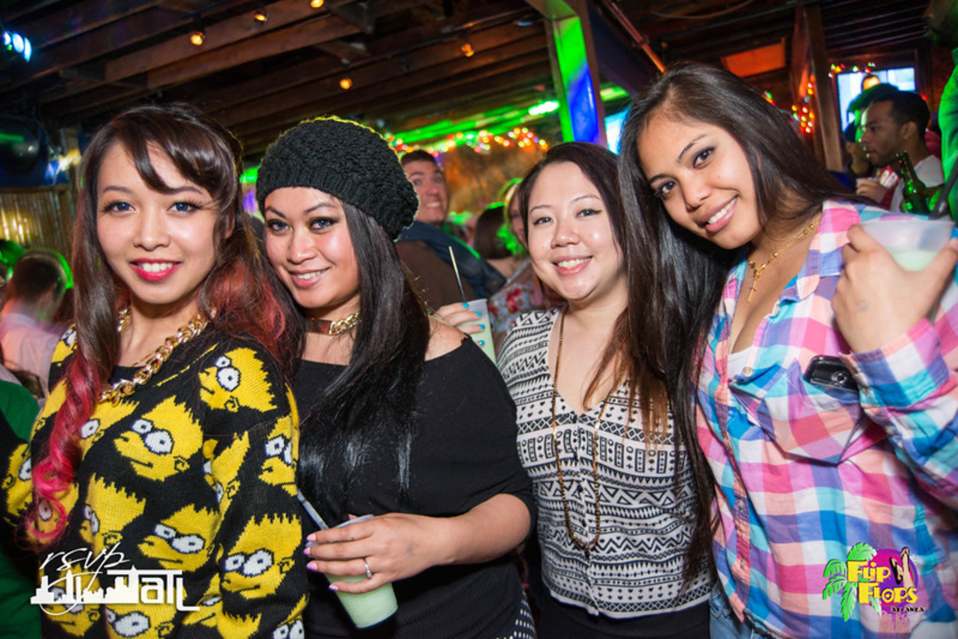 Here are some more photos from Flip Flops in Midtown.