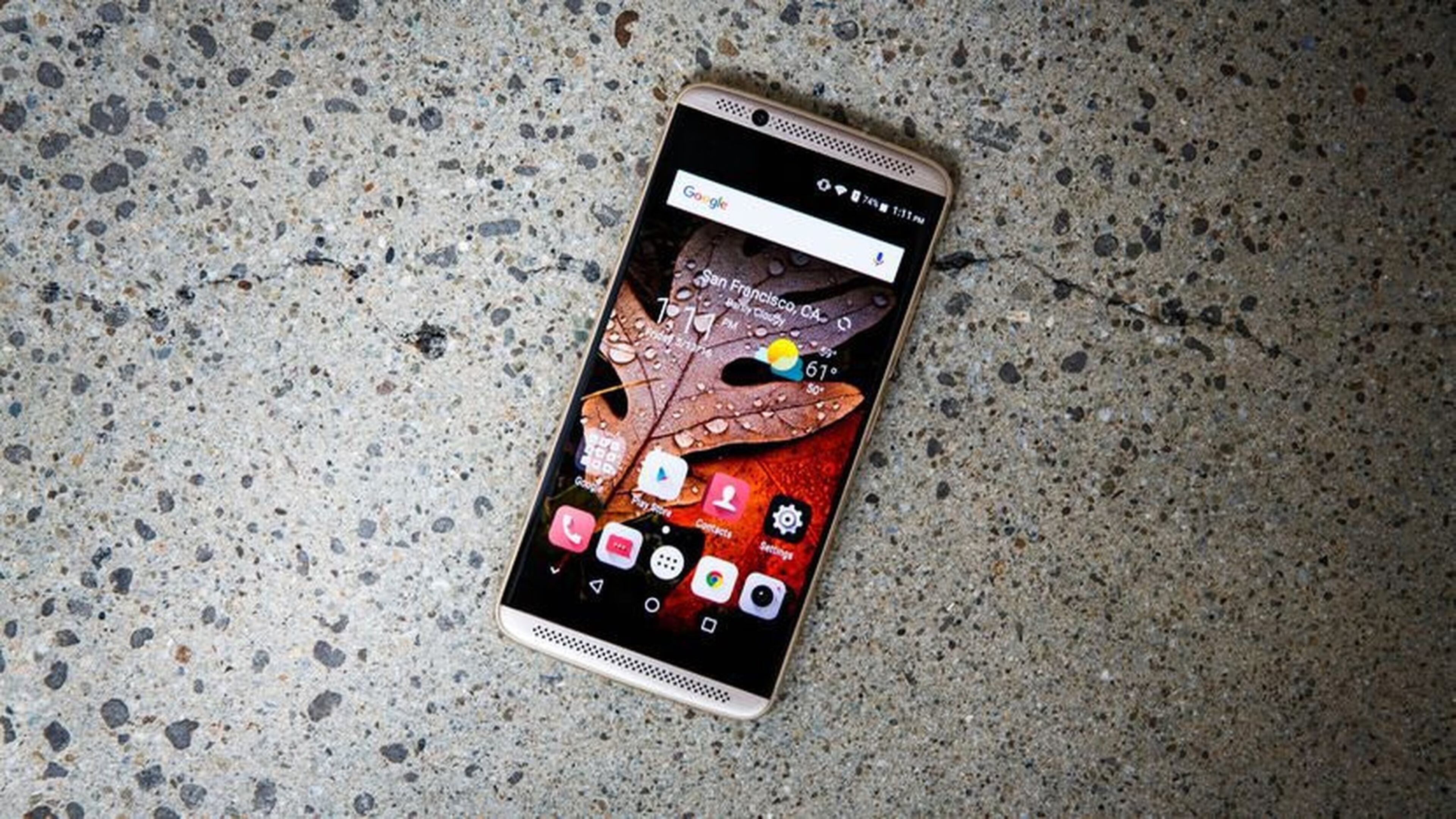 The Axon 7 is ZTE’s best to date, but the OnePlus 3 is a better phone at the same price. (Handout/TNS)
