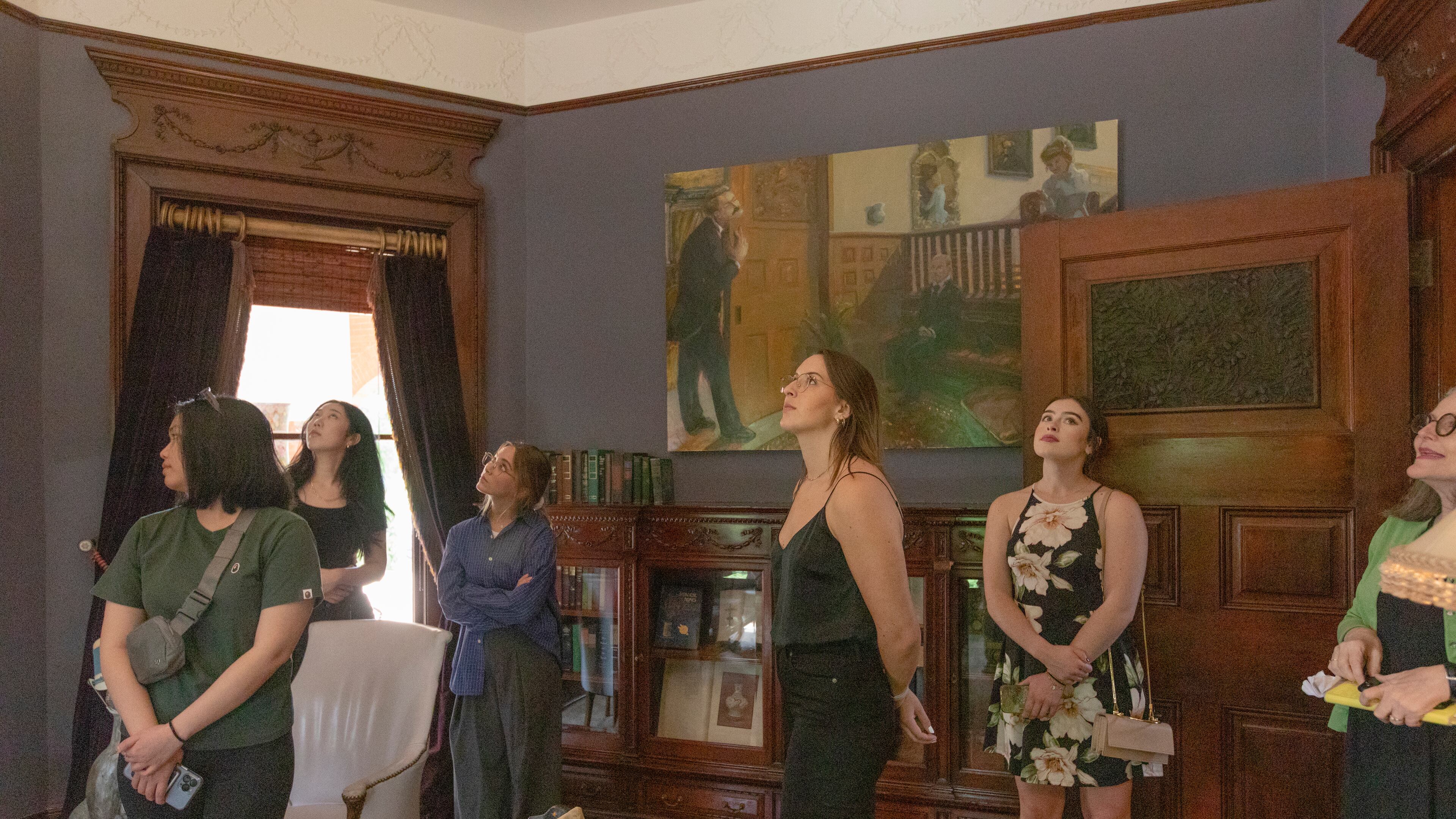 Savannah College of Art and Design students in the SCADpro course toured historic Ivy Hall as part of a project to highlight some of Atlanta's significant properties.