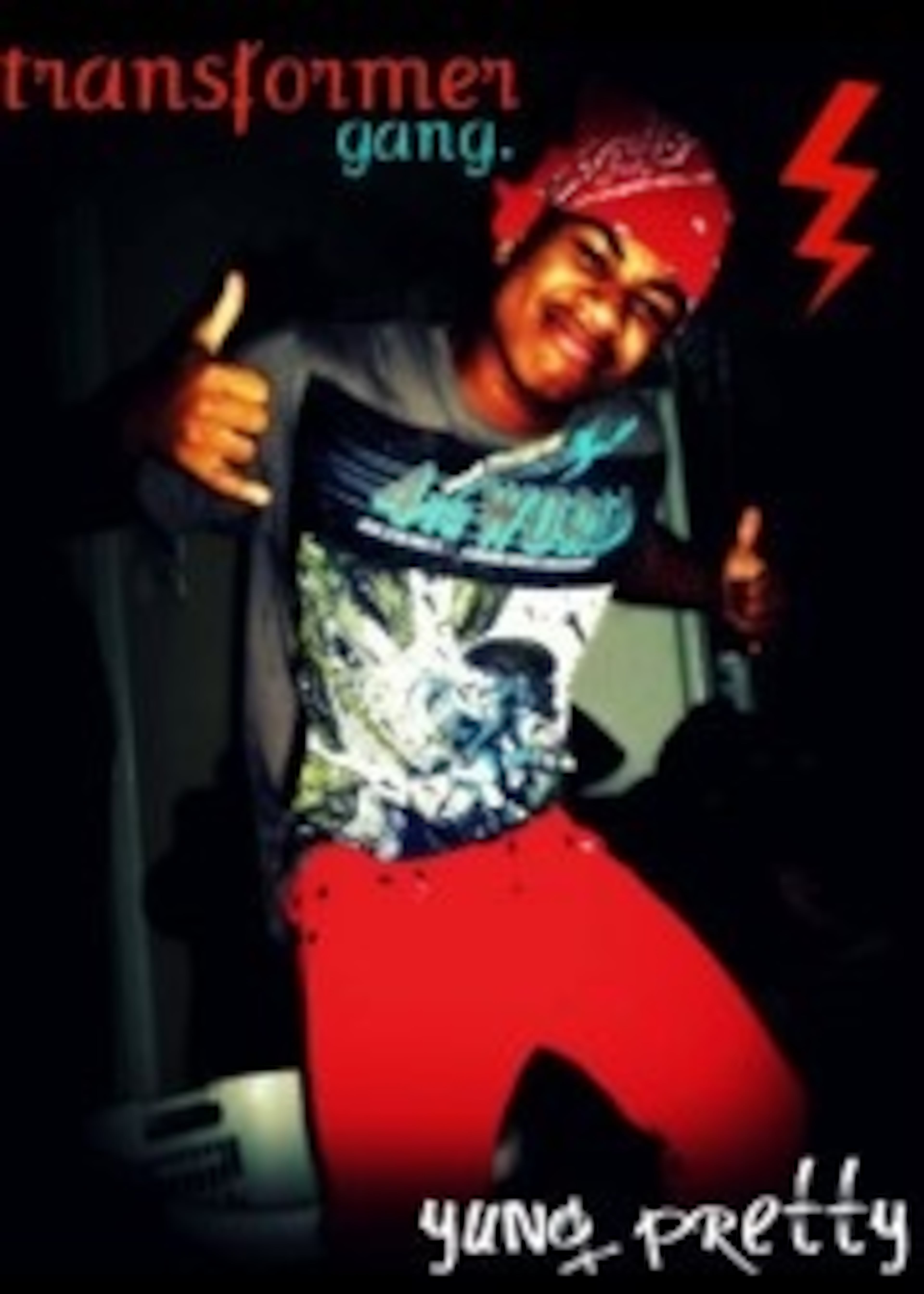 A photo from Keith Glass's brief rap career.