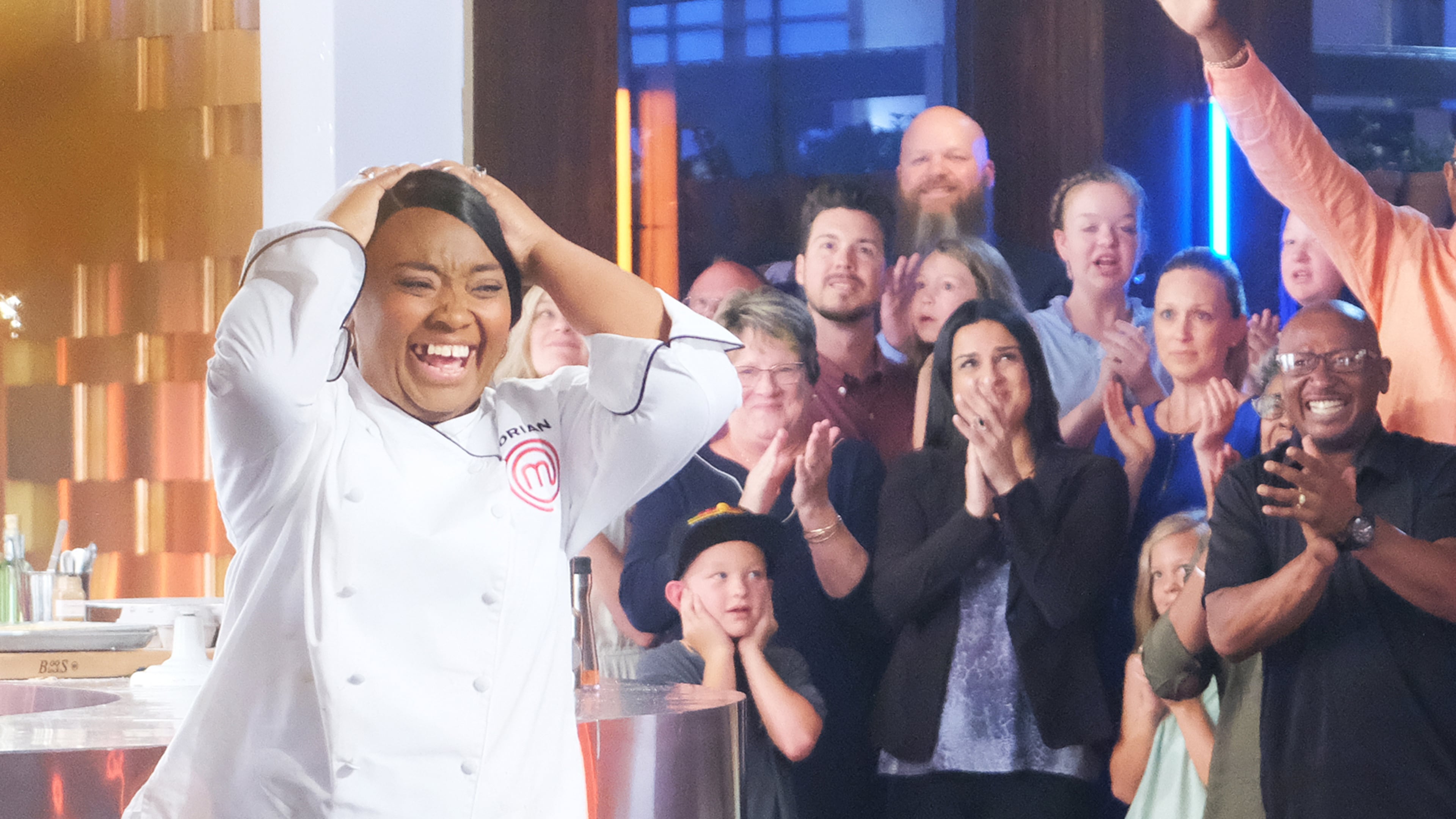 MASTERCHEF: Contestant Dorian is named MASTERCHEF in the "The Finale, Parts 1 and 2â special two-hour season finale episode of MASTERCHEF airing Wednesday, Sept. 18 (8:00-10:00 PM ET/PT) on FOX. © 2019 FOX MEDIA LLC. CR: Greg Gayne/FOX