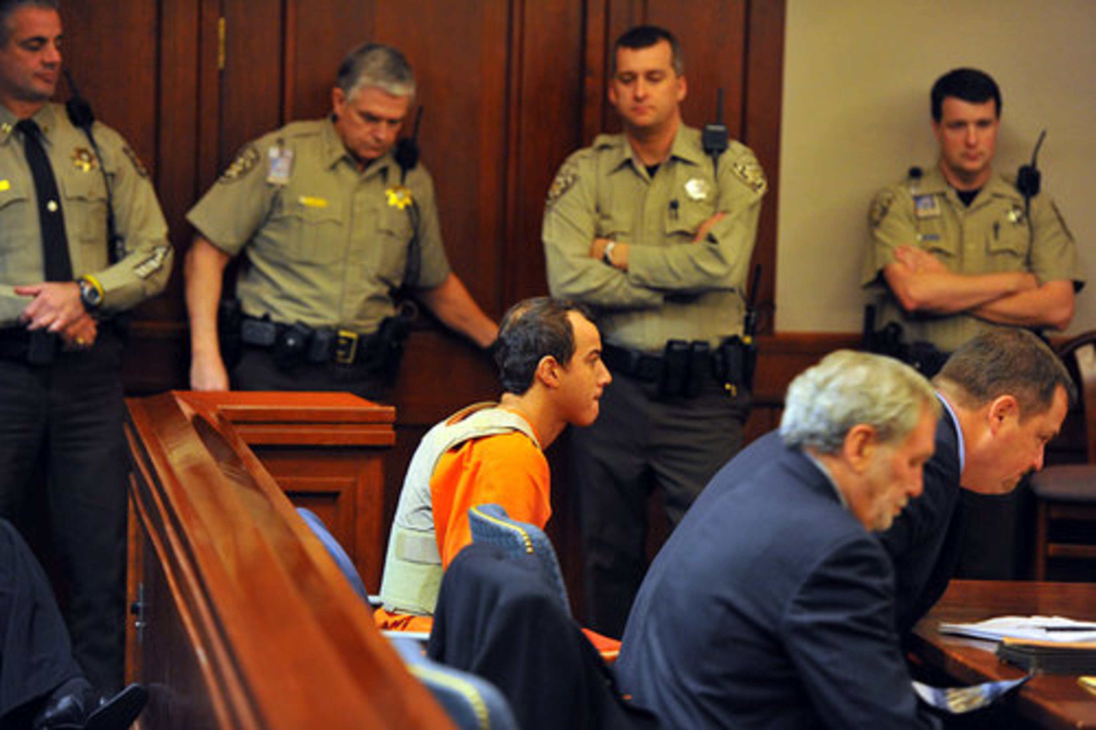 Brunn is accused of gagging, binding, raping, beating and stabbing Jorelys before tossing her body into an industrial trash compactor at the apartment complex where they both lived.