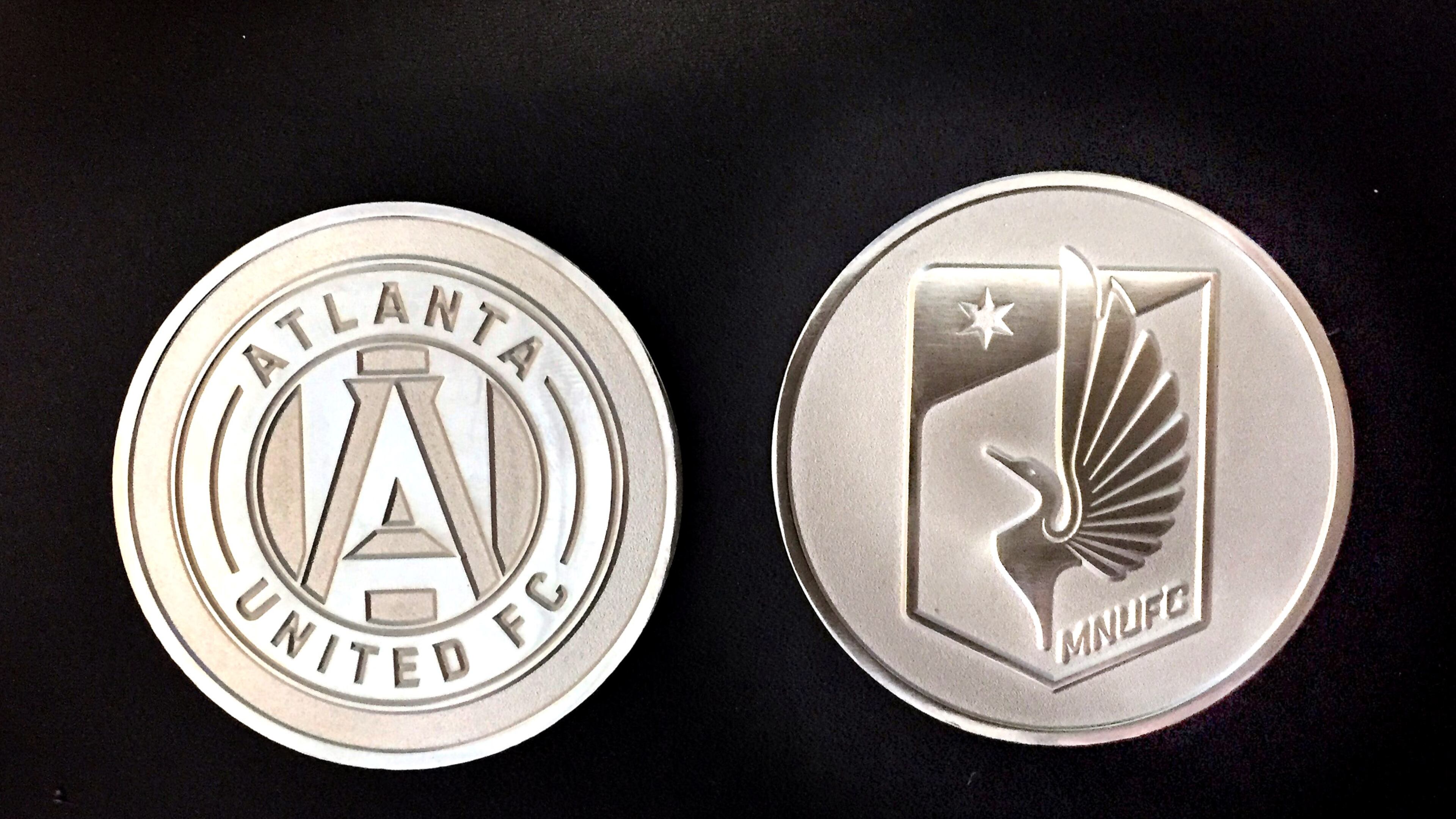 The coin that will be used on Sunday. (MLS)