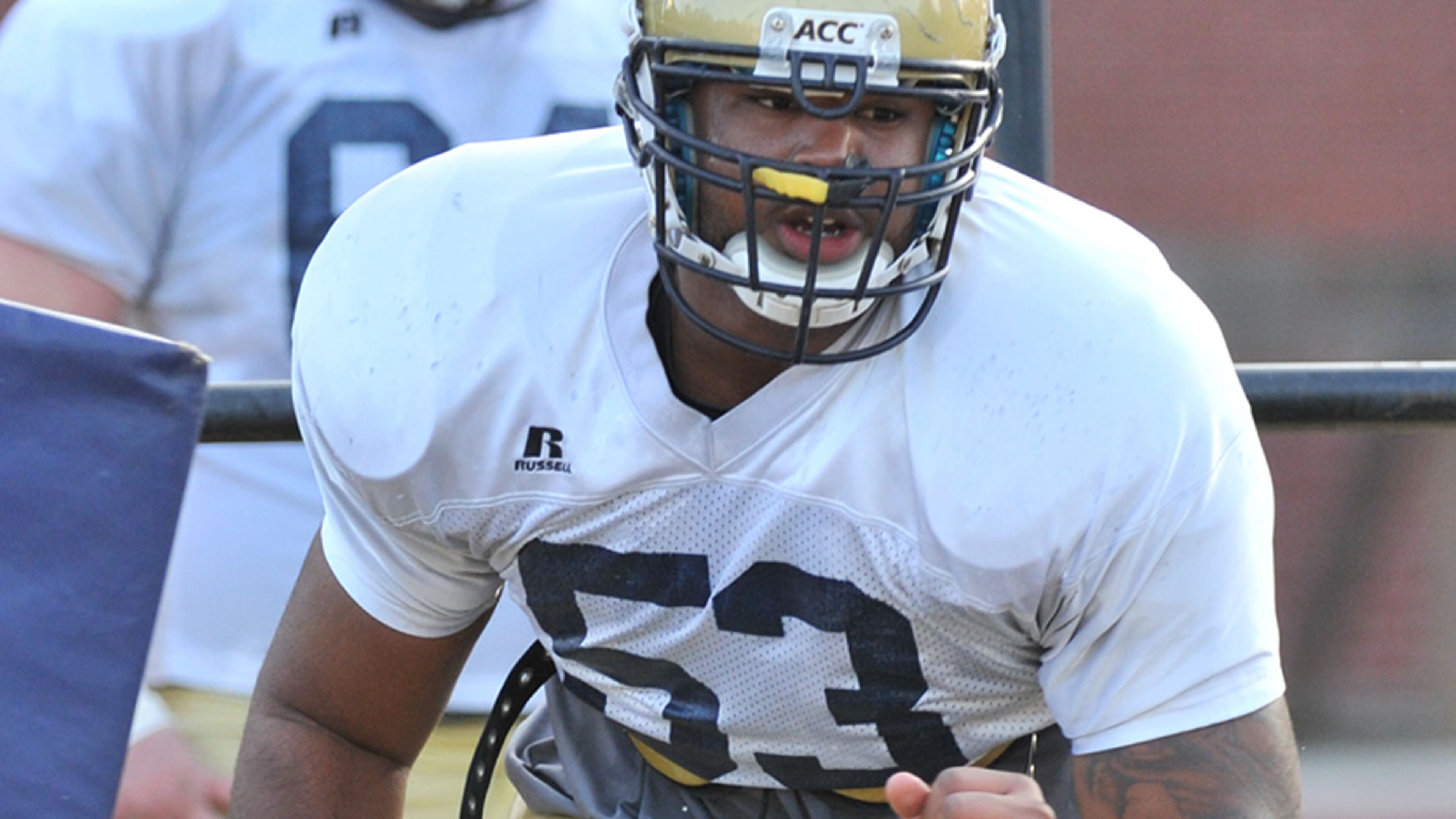 Offensive lineman Bryan Chamberlain missed the Duke game with an ankle injury.