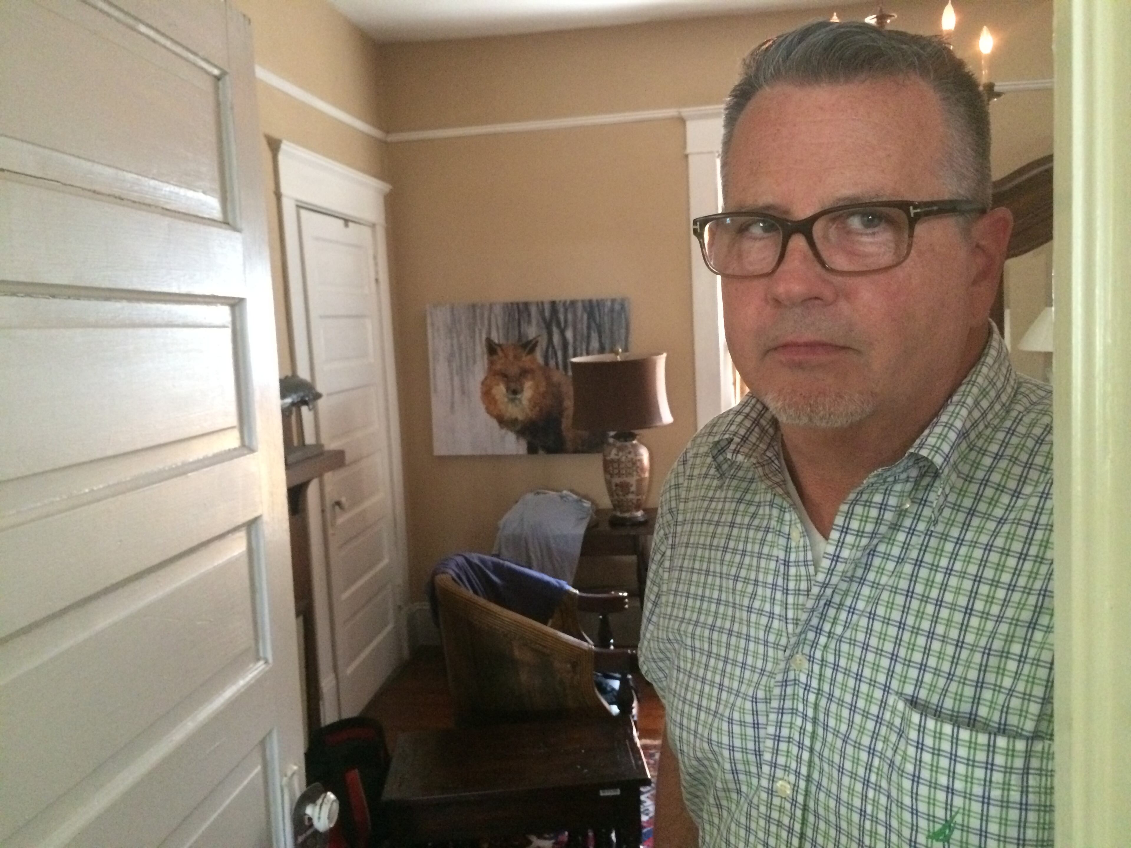 Will Gara has seen a figure in his Grant Park doorway. It seems to bring bad news.