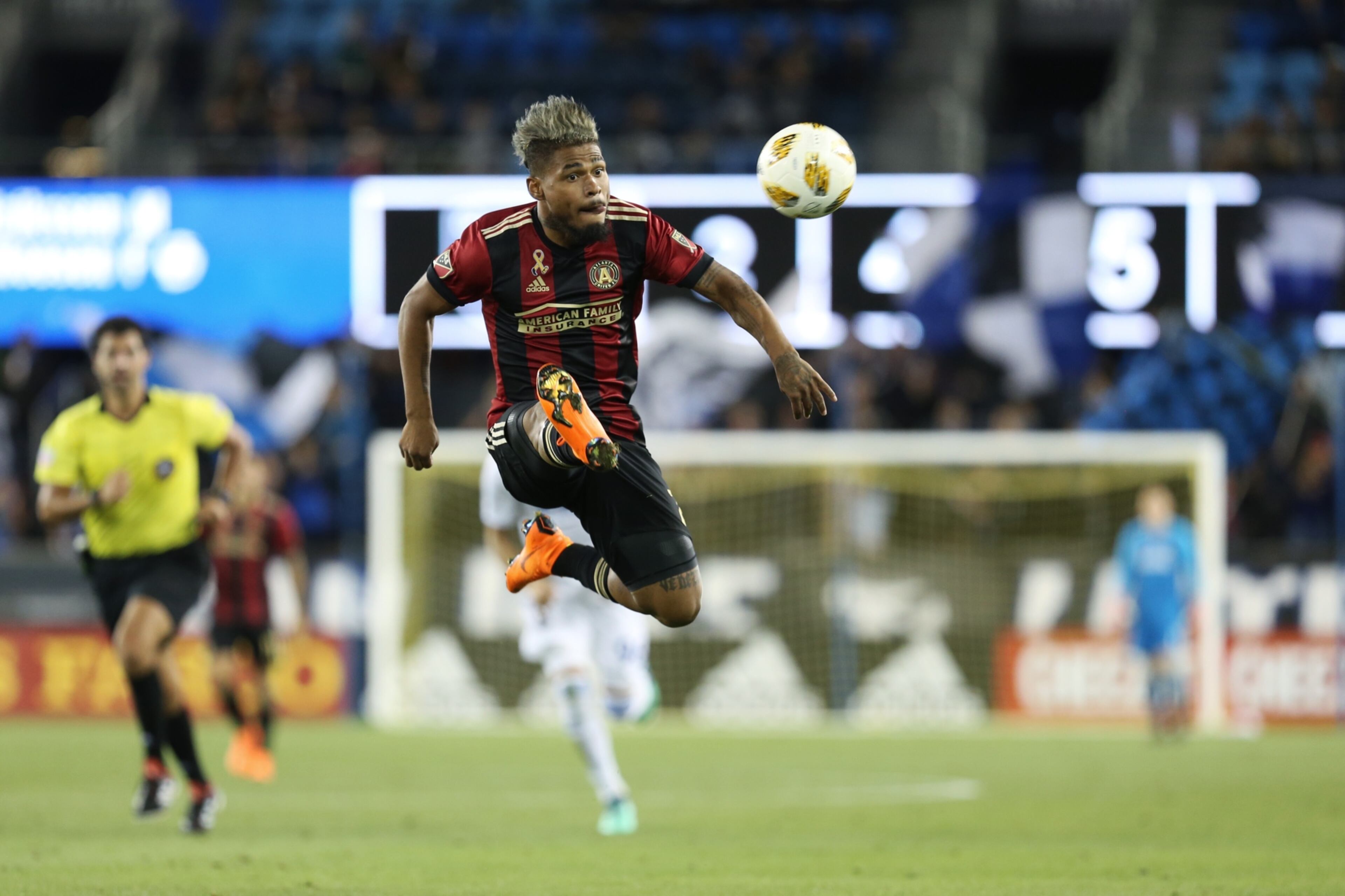 Atlanta United scored three goals in the final 20 minutes for a 4-3 win at San Jose Wednesday.
