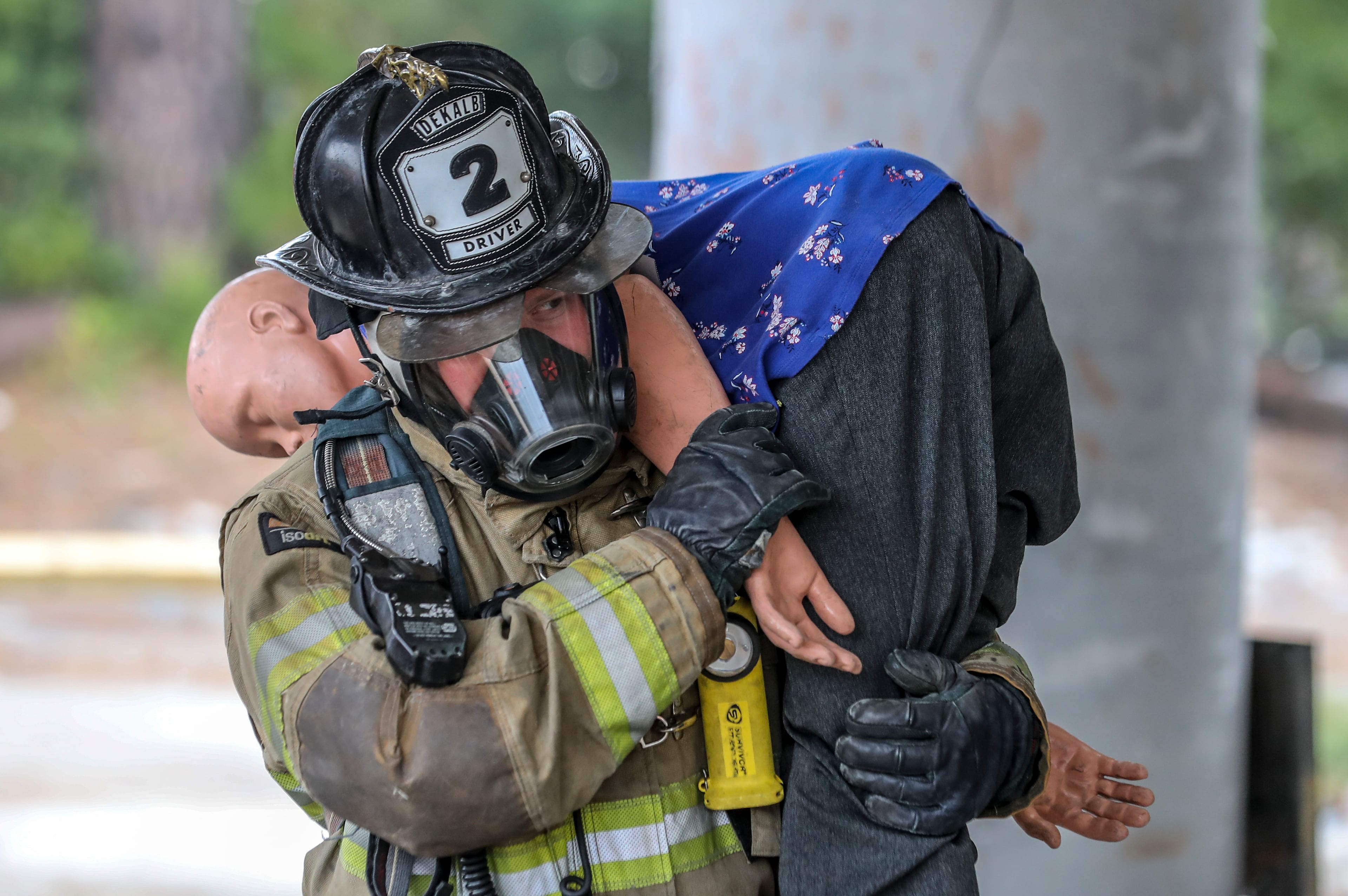 DeKalb firefighter training