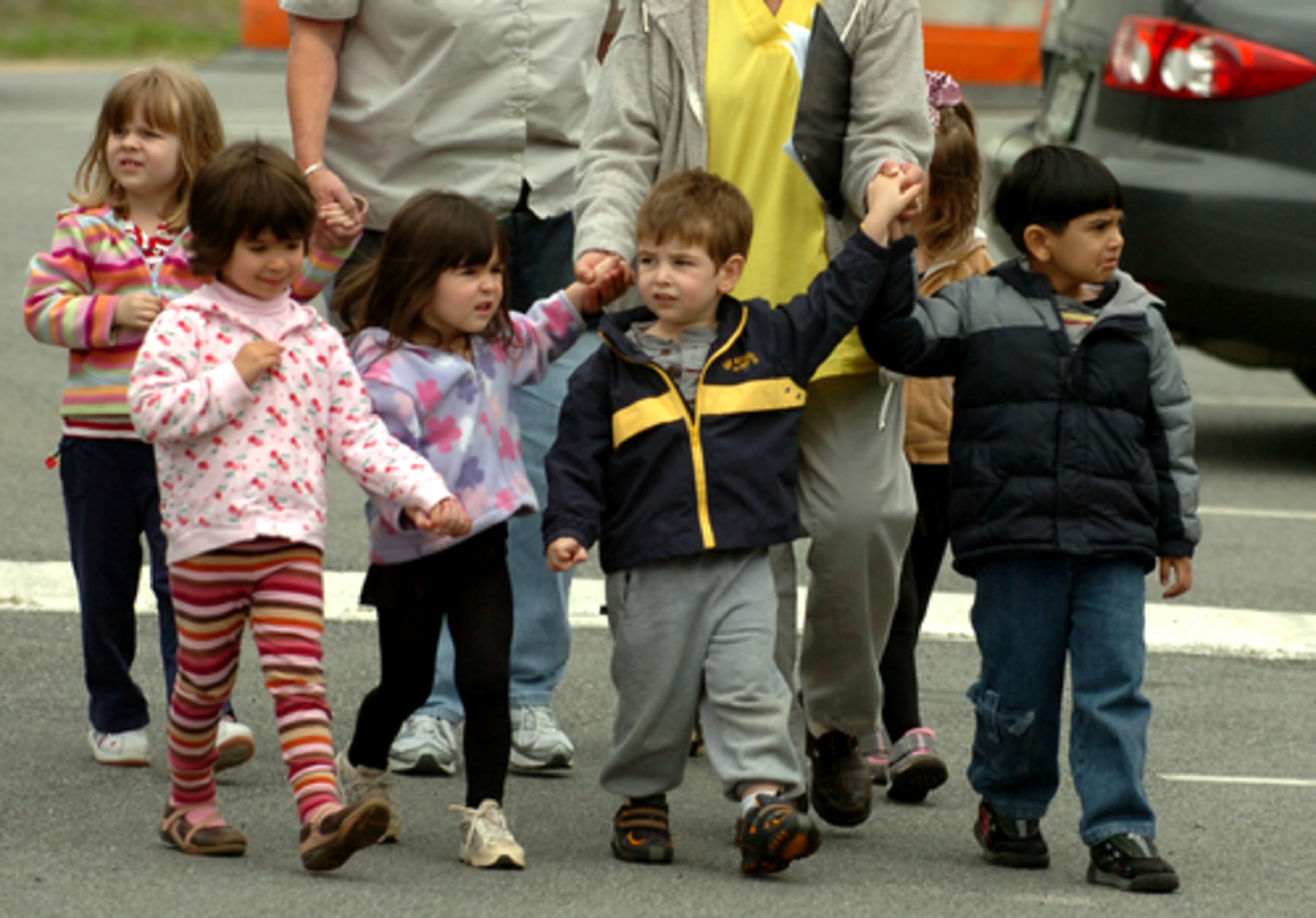 A day care center and several other buildings were evacuated following a gas leak in Marietta on Tuesday morning.