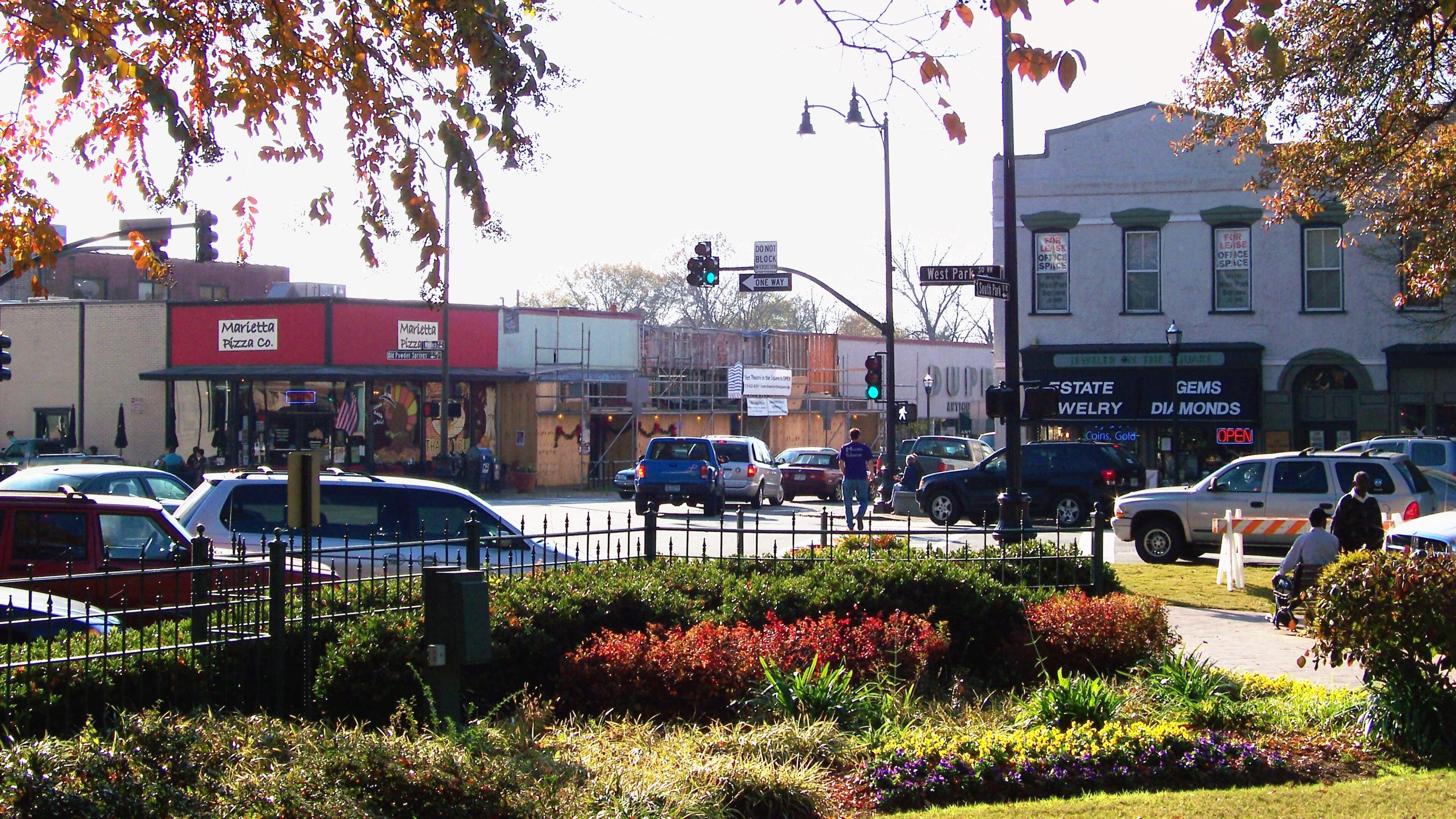 Marietta is one Cobb County city with a downtown teeming with restaurants, retail and residential facilities. CONTRIBUTED