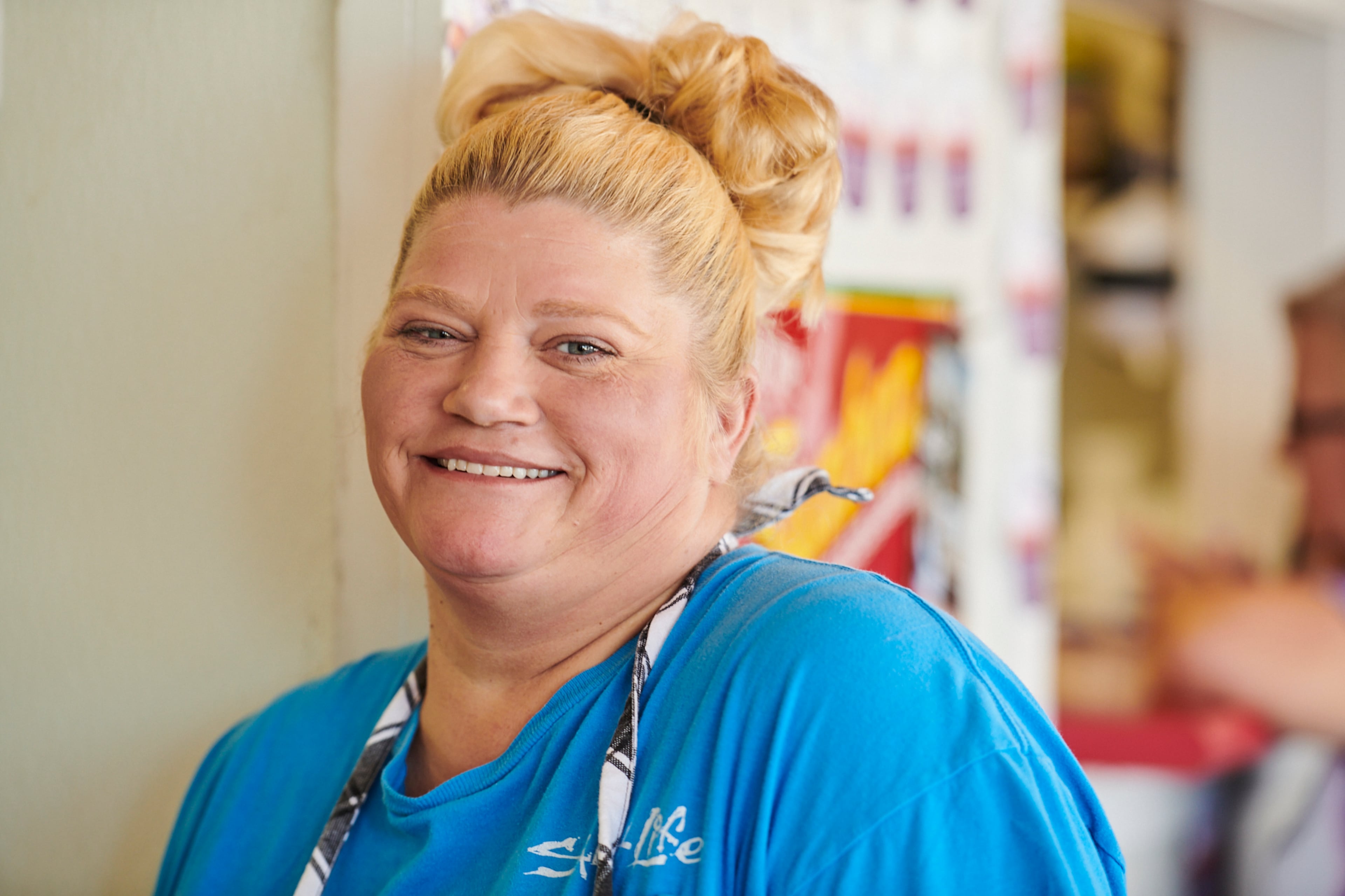Portrait of Mary Newport at The Cream Hut.
Photo taken on Wednesday October 2nd, 2024 by Greg Rannells for The Atlanta Journal Constitution.
Slug: AAJC 120824 dg diners intro.