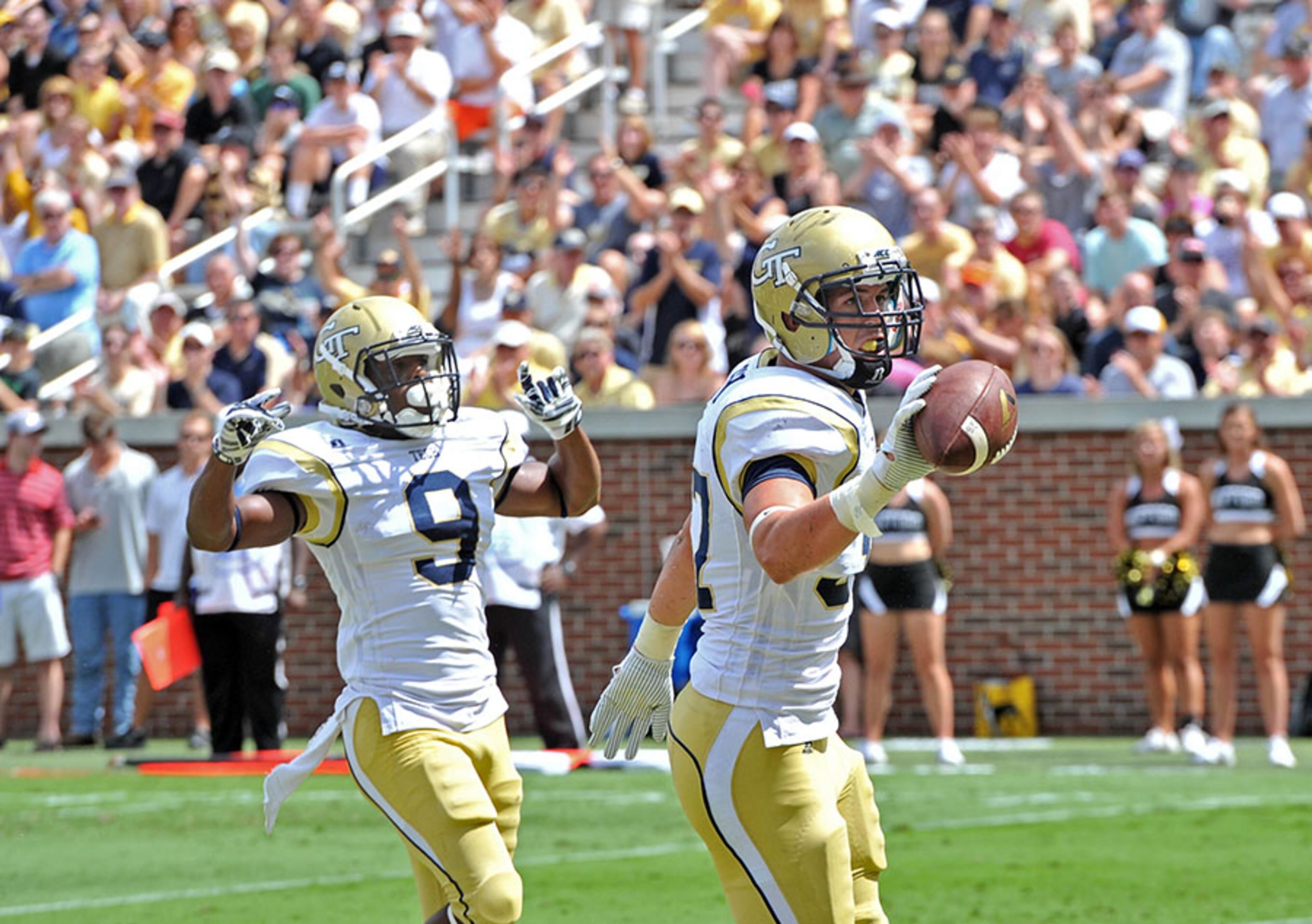 Georgia Tech's uniform - a combination of white jersey, gold pants and gold helmet - has been a fixture since the 1950s, and even served as the inspiration for the Dallas Cowboys' uniforms. That element didn't resonate with voters, but these did: