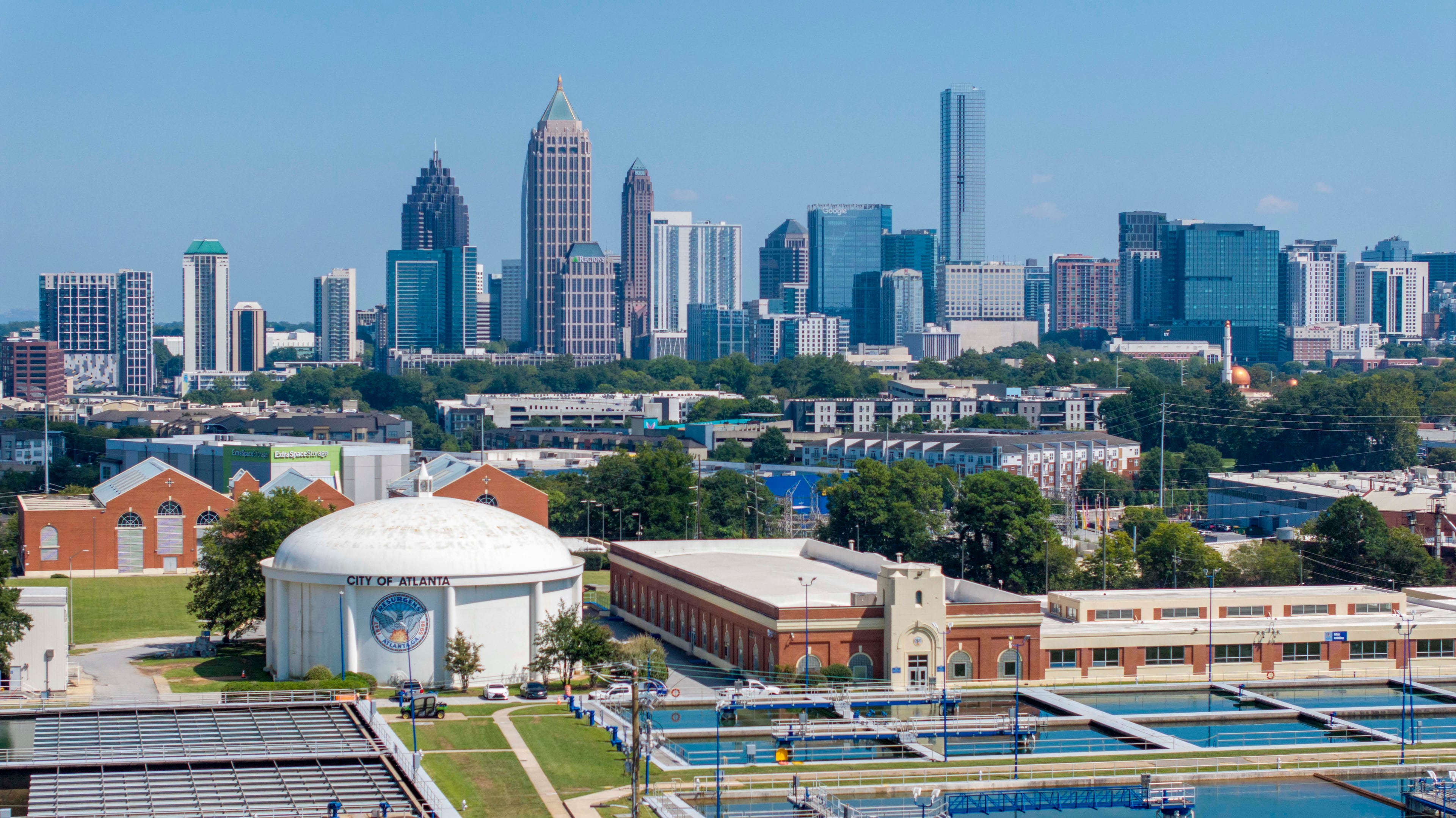 The Atlanta Hemphill Water Treatment Plant, which is an incredible place to visit by the way. (Miguel Martinez/AJC)