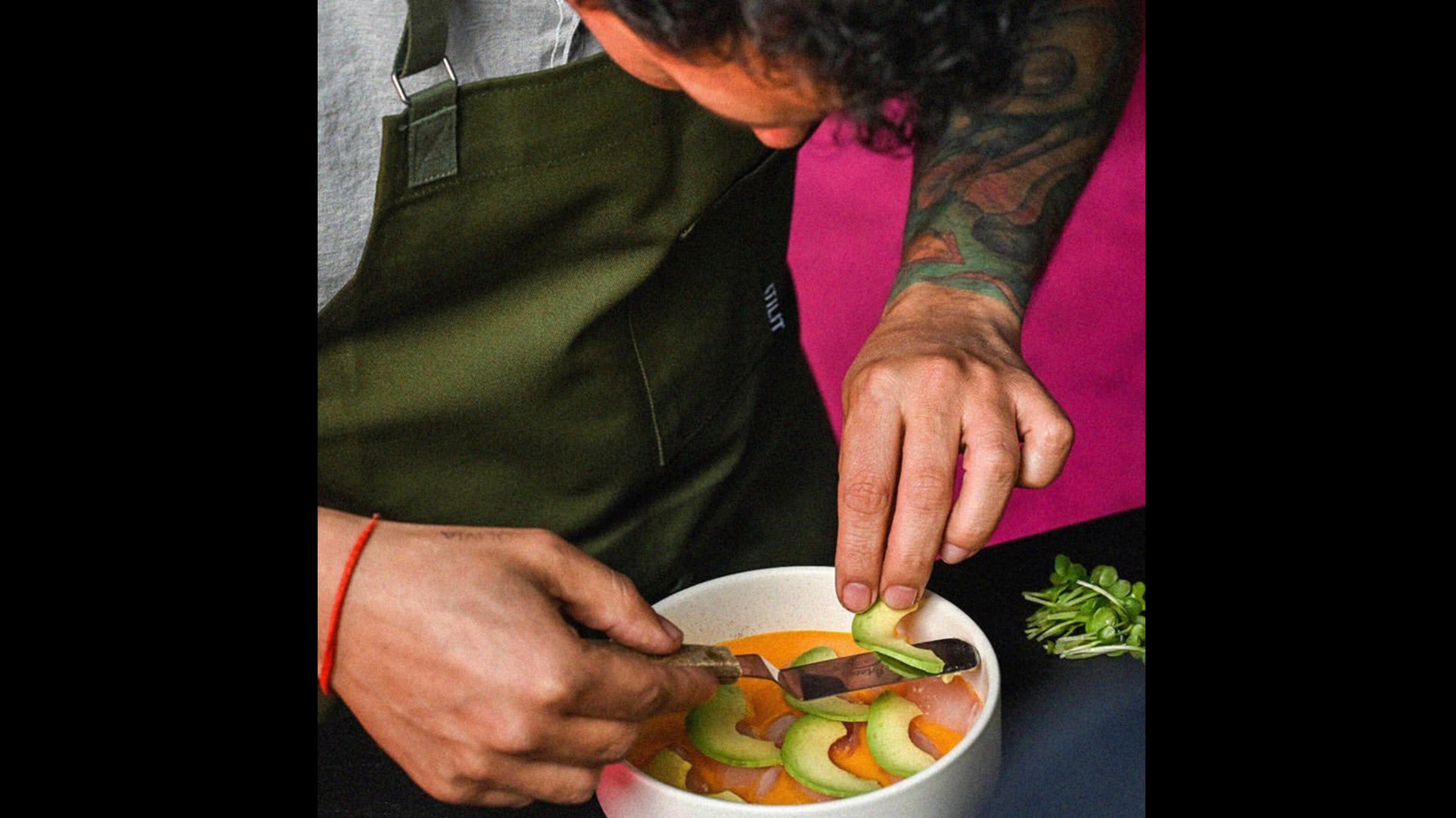 Palo Santo will feature modern Mexican cuisine such as cured hamachi aguachile.
Courtesy of The Cocktail Shaker Co.