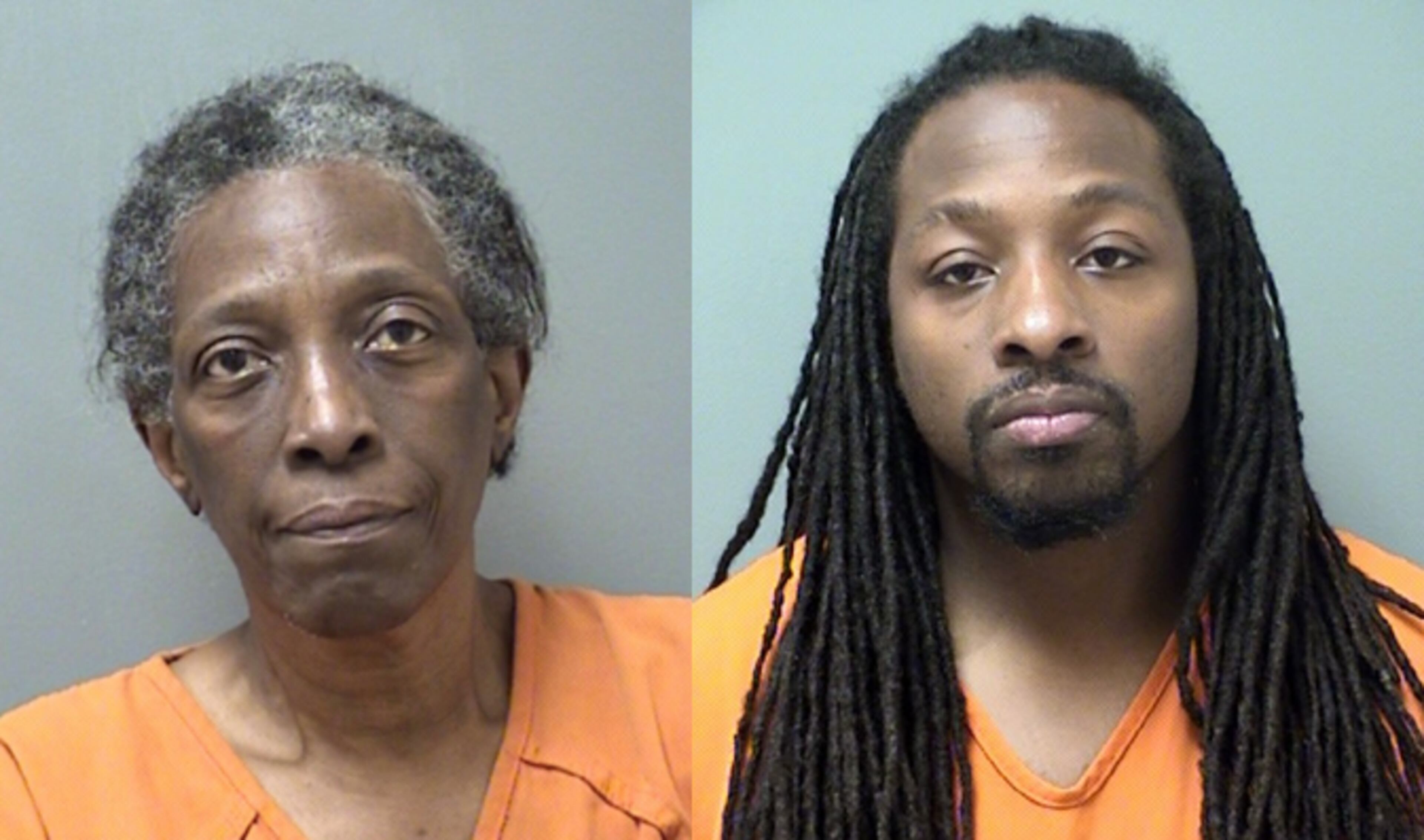 Janette St. Julien (left), Sherrod Wright