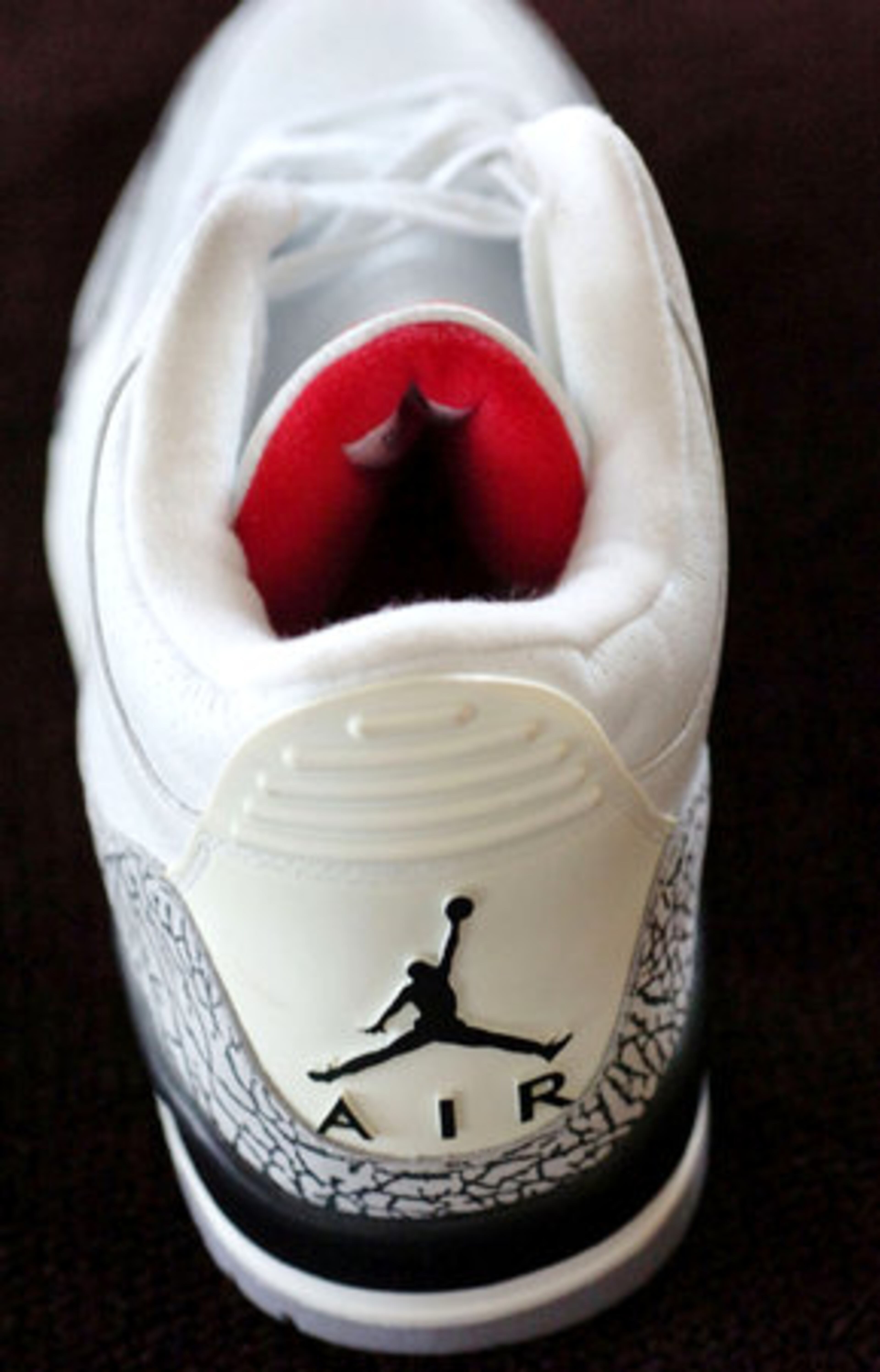 A Nike Air Jordan III is his second favorite shoe of all time.