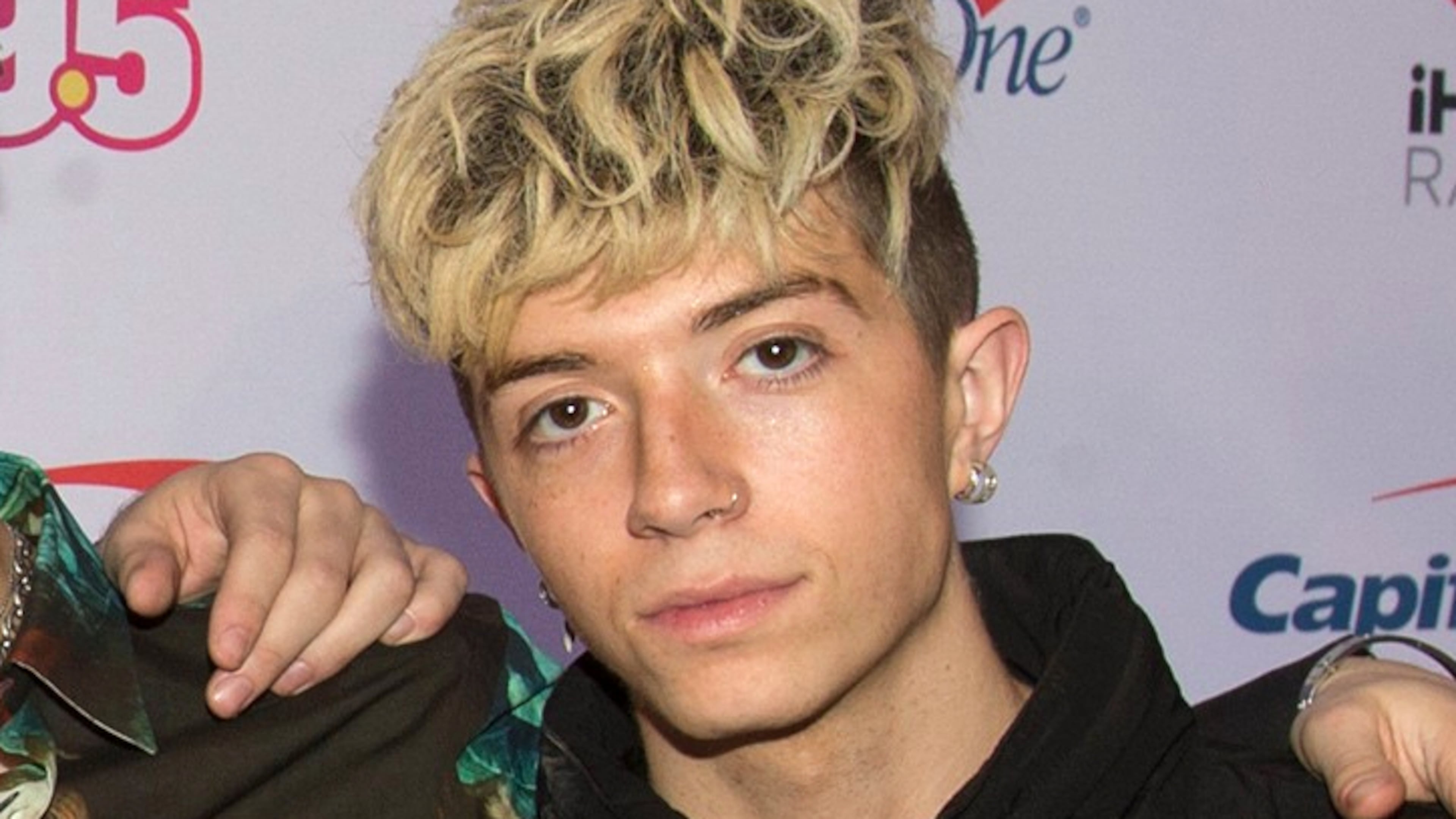 FILE - Jack Avery, of the band Why Don't We, poses, Dec. 16, 2019, in Washington, D.C. (Photo by Owen Sweeney/Invision/AP, File)