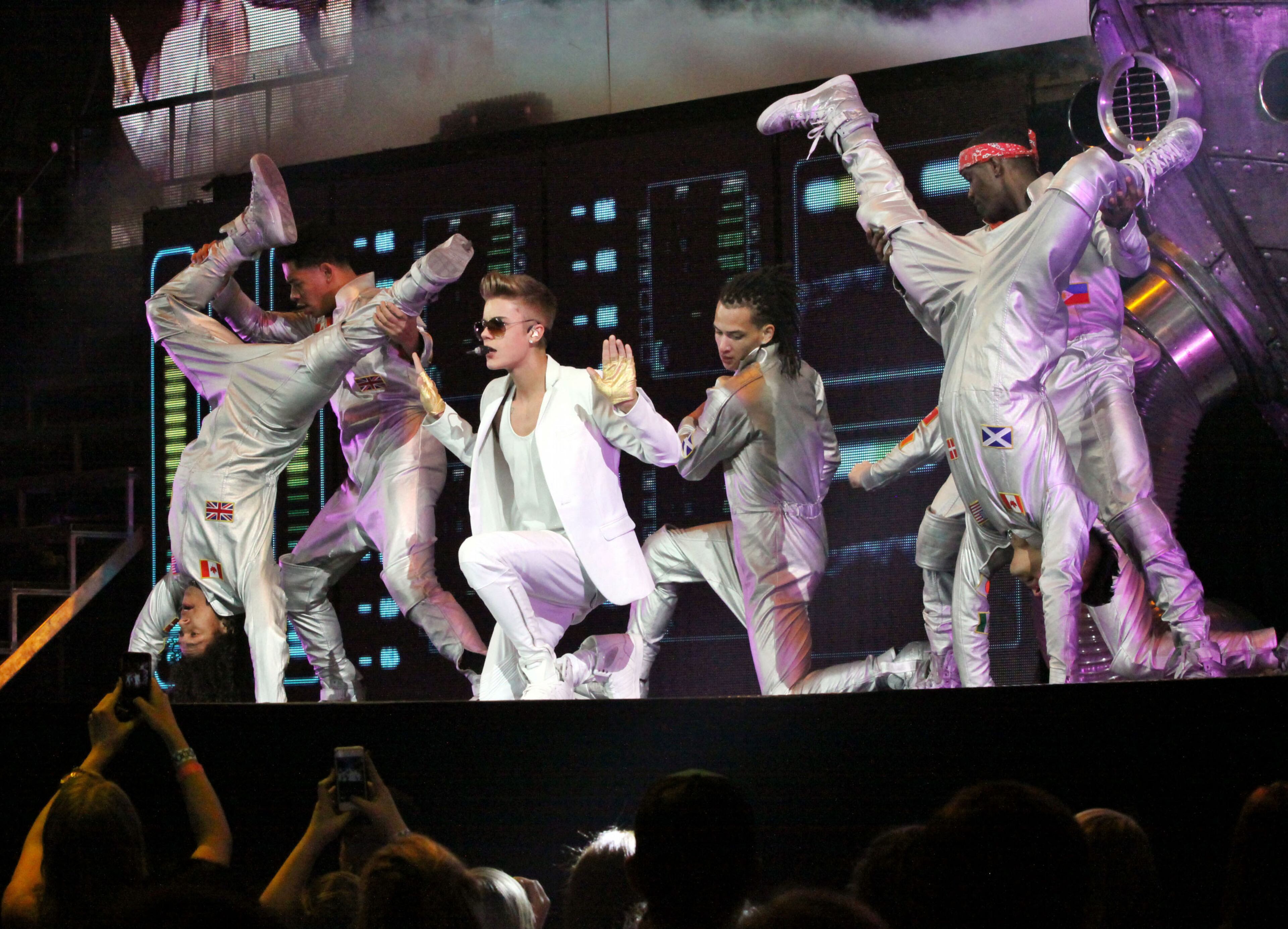 Justin Bieber performs "Take You."