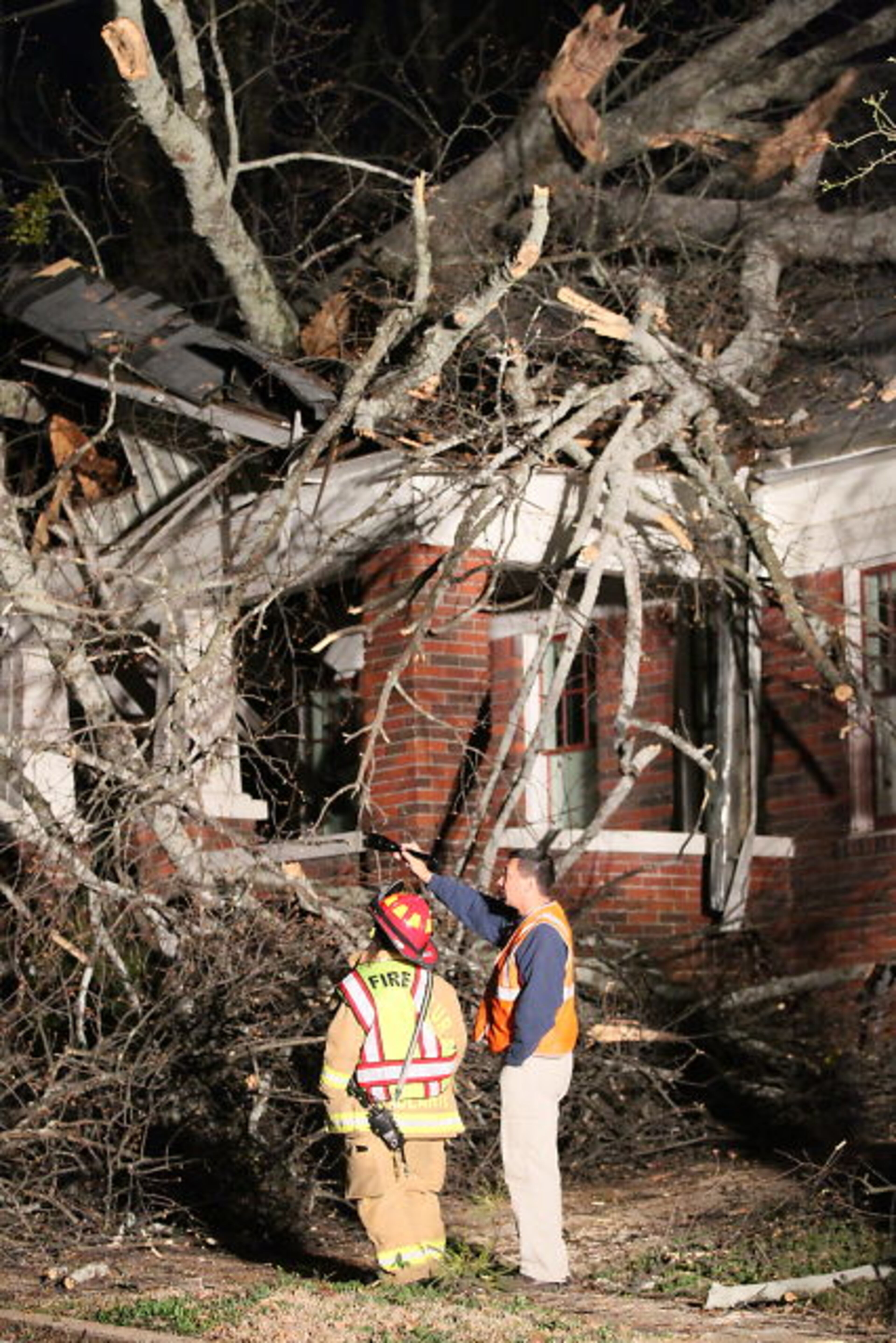 Everyone on the block was out of power, the fire department authorities said.