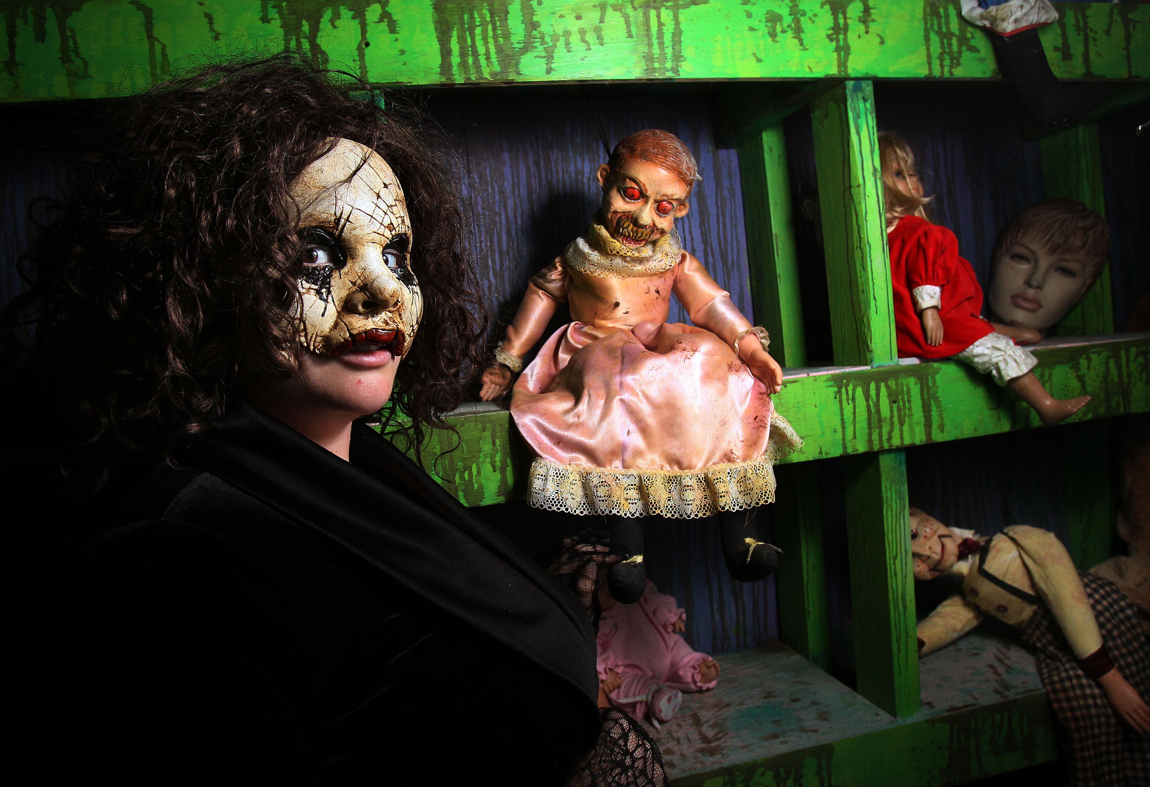 Usually you play with dolls. At Netherworld, they play with you.