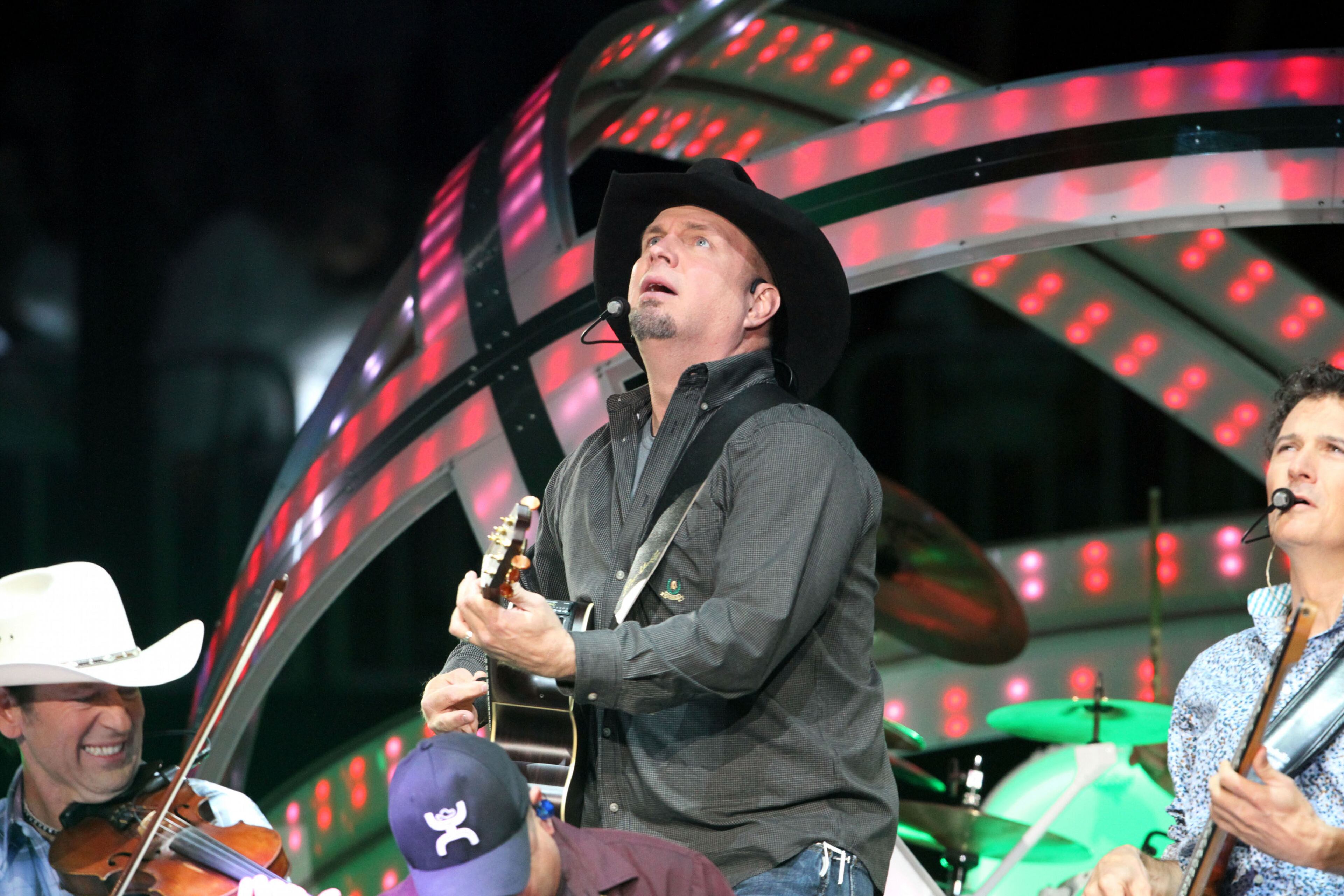 Legendary country singer-songwriter-guitarist Garth Brooks played the first of seven sold out shows Friday evening at Philips Arena. Robb D. Cohen/RobbsPhotos.com