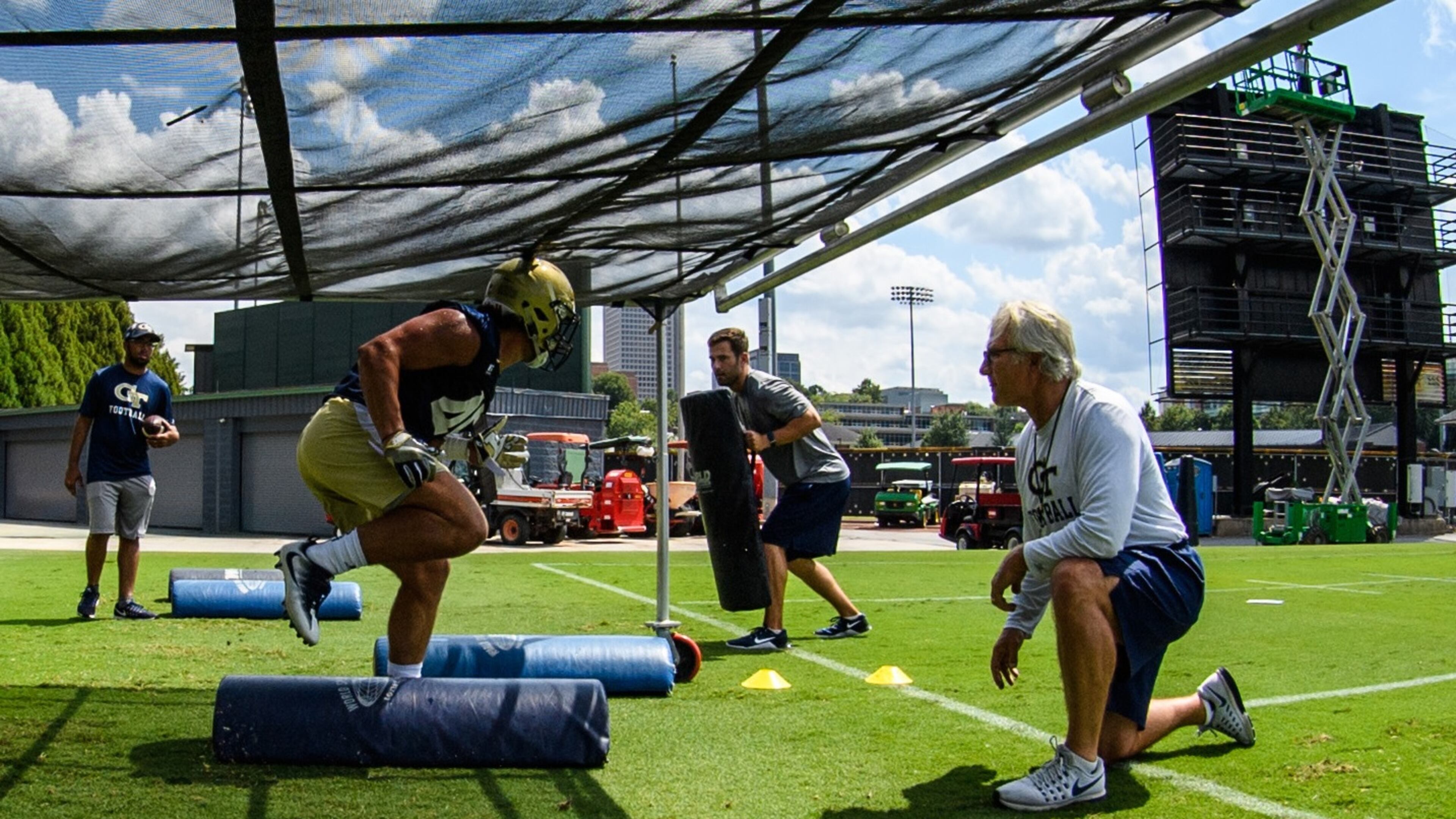 This preseason, Ted Roof coached his son T.D. as Georgia Tech's defensive coordinator and linebackers coach. Now Ted Roof is at N.C. State and T.D. will transfer to Indiana.