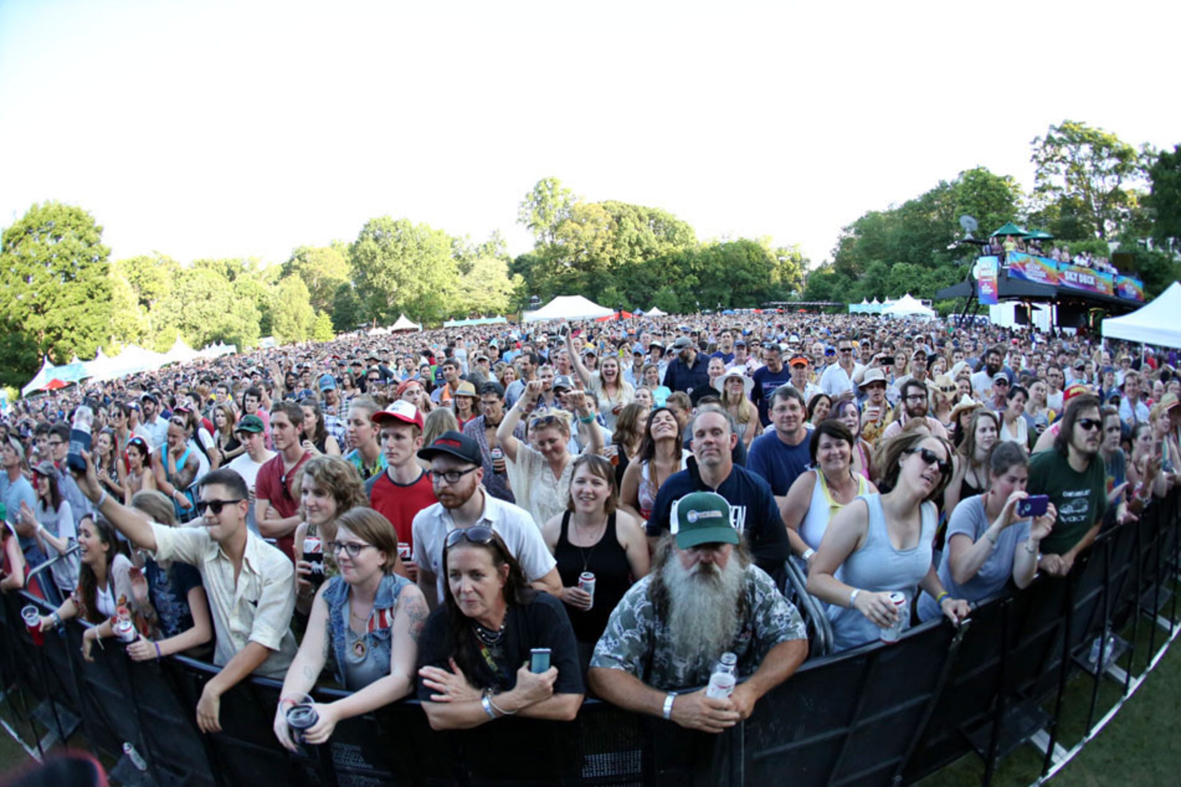 The Drive-By Truckers and Shovels & Rope headlined the second day of the Candler Park Music and Food Festival in Atlanta on Saturday, May 30, 2015 with a capacity crowd in excess of 15,000. Robb D. Cohen/RobbsPhotos.com