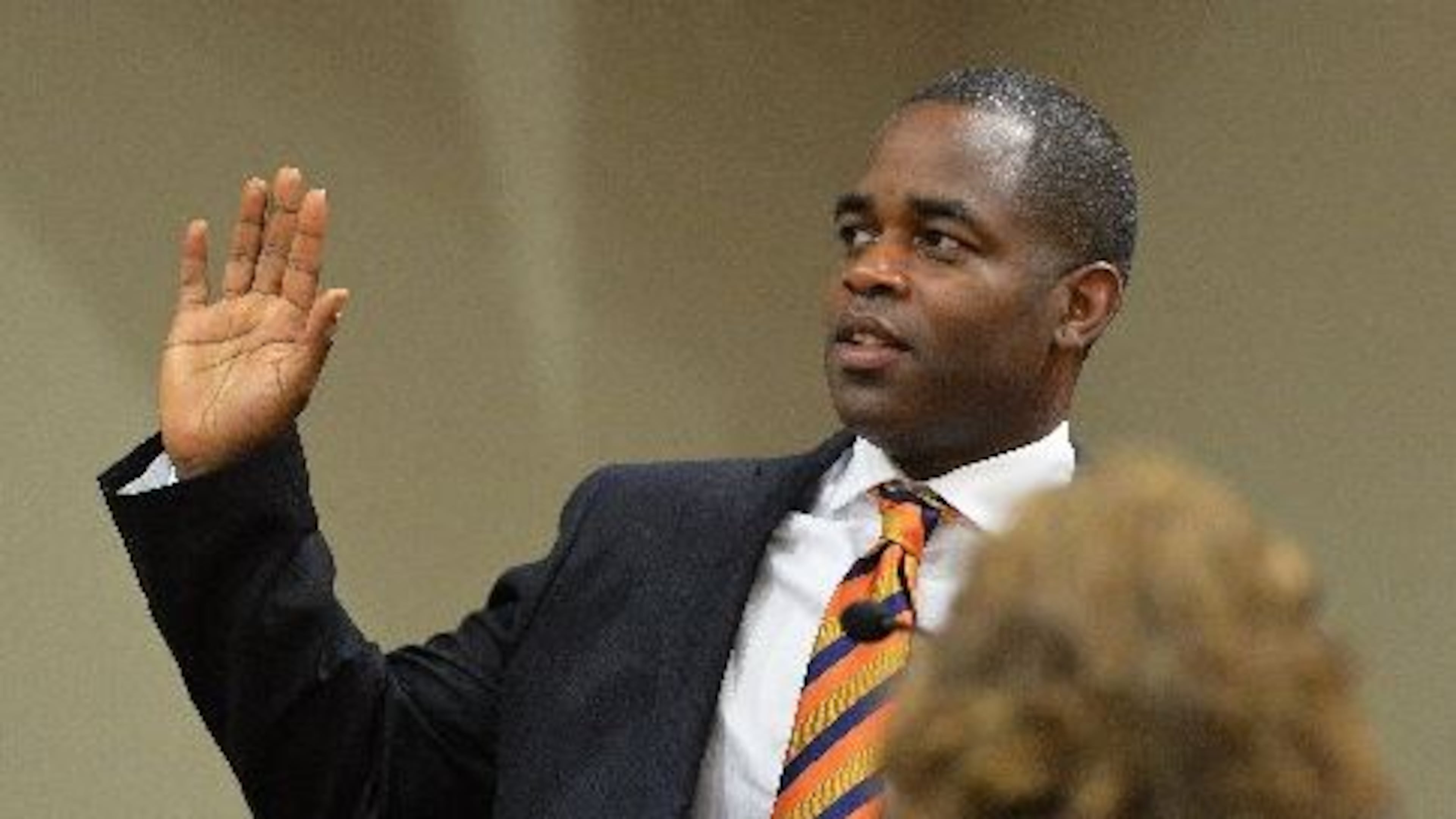 Greg Shealey, co-owner of National Property Institute testifies Thursday at retrial of former DeKalb CEO Burrell Ellis.