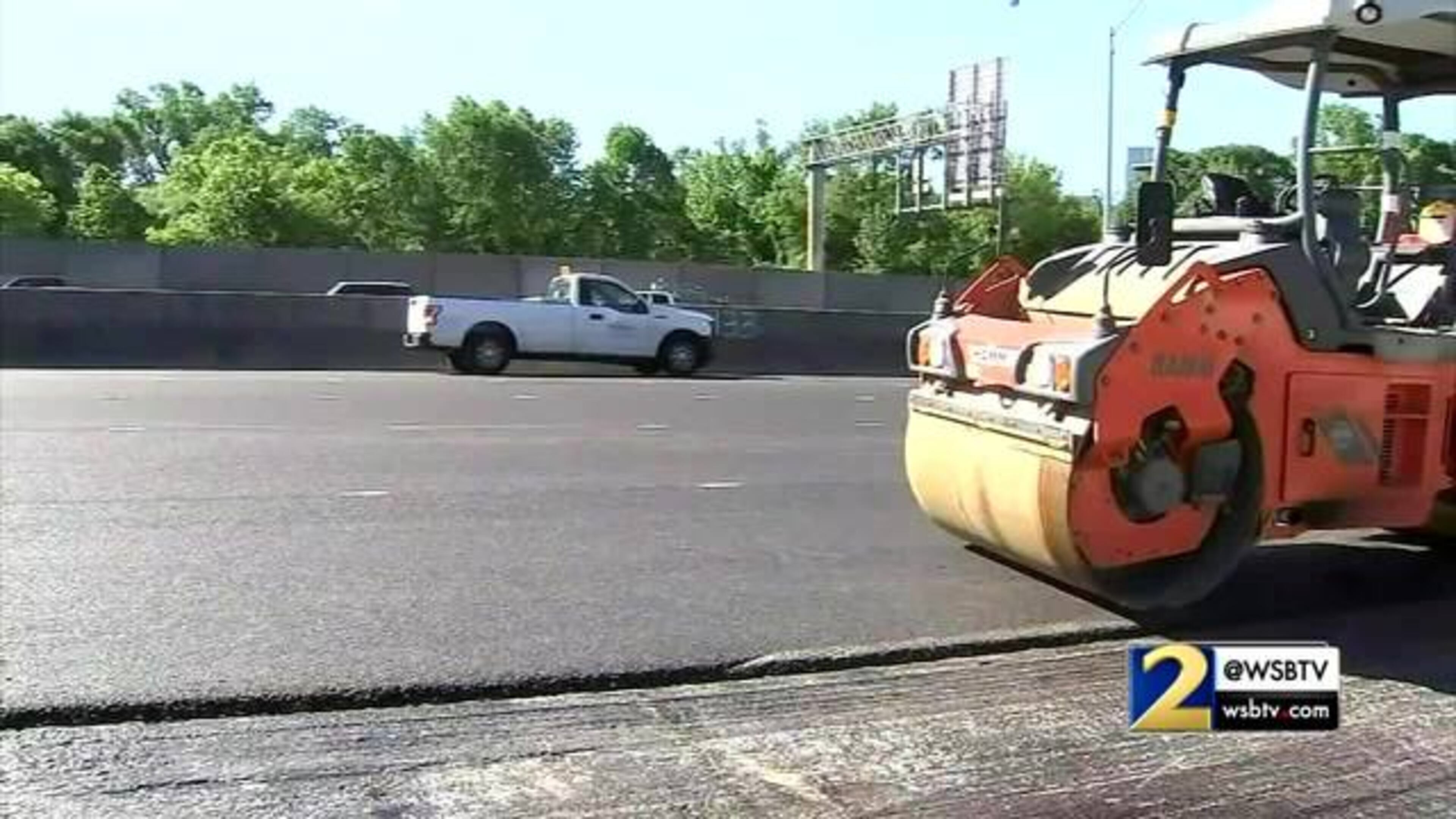 With one of the busiest summers in years, metro Atlanta is seeing 539 active road improvement projects. WSBTV file photo