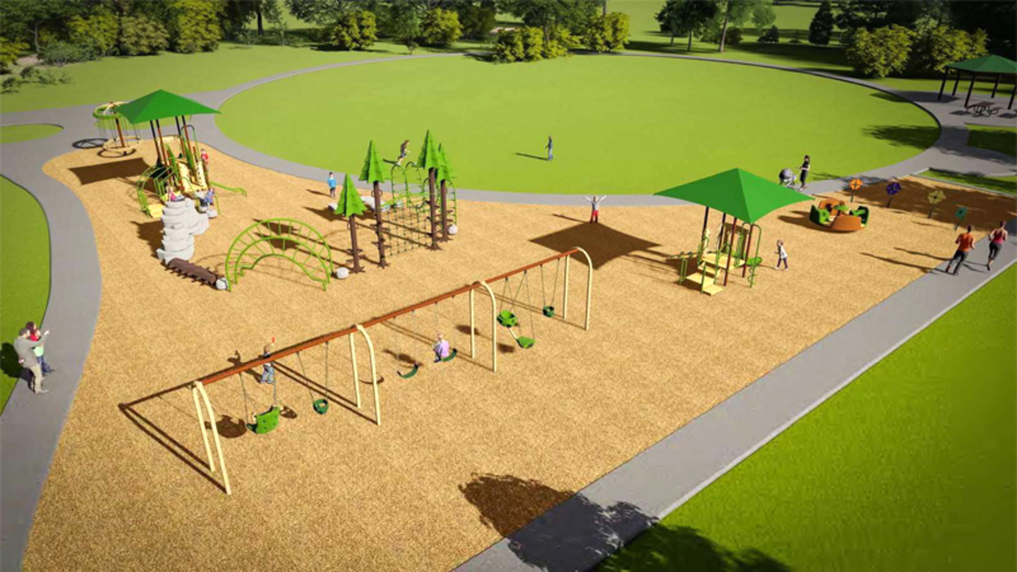 Great Southern Recreation has won a $98,506 contract to install at playground at the Windward Soccer Complex in Alpharetta. CITY OF ALPHARETTA