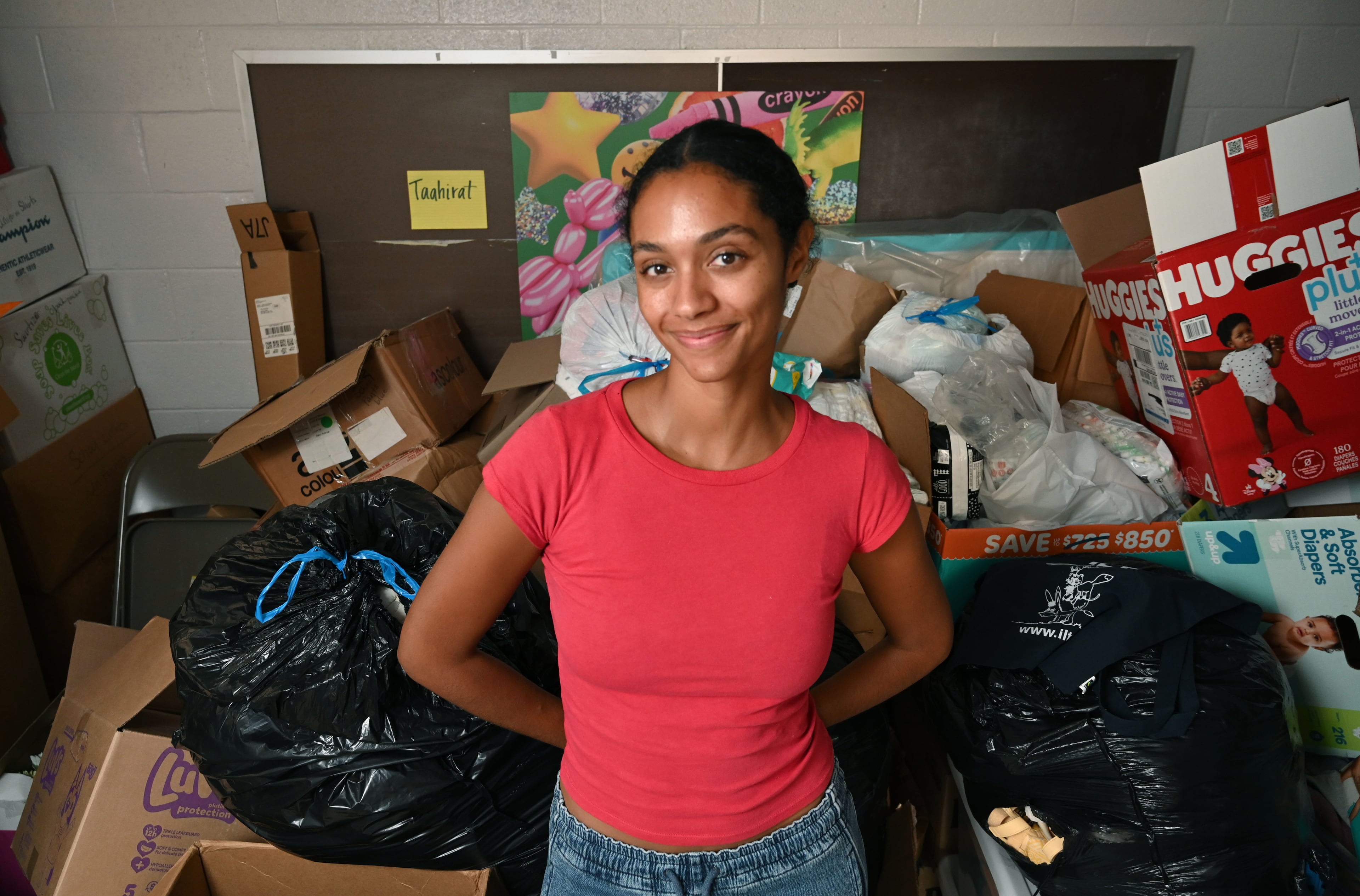 Jaycina Almond, founder of the Tender Foundation in East Point. In her first year of motherhood, she saw women the same age but facing very different realities. (Hyosub Shin/AJC)