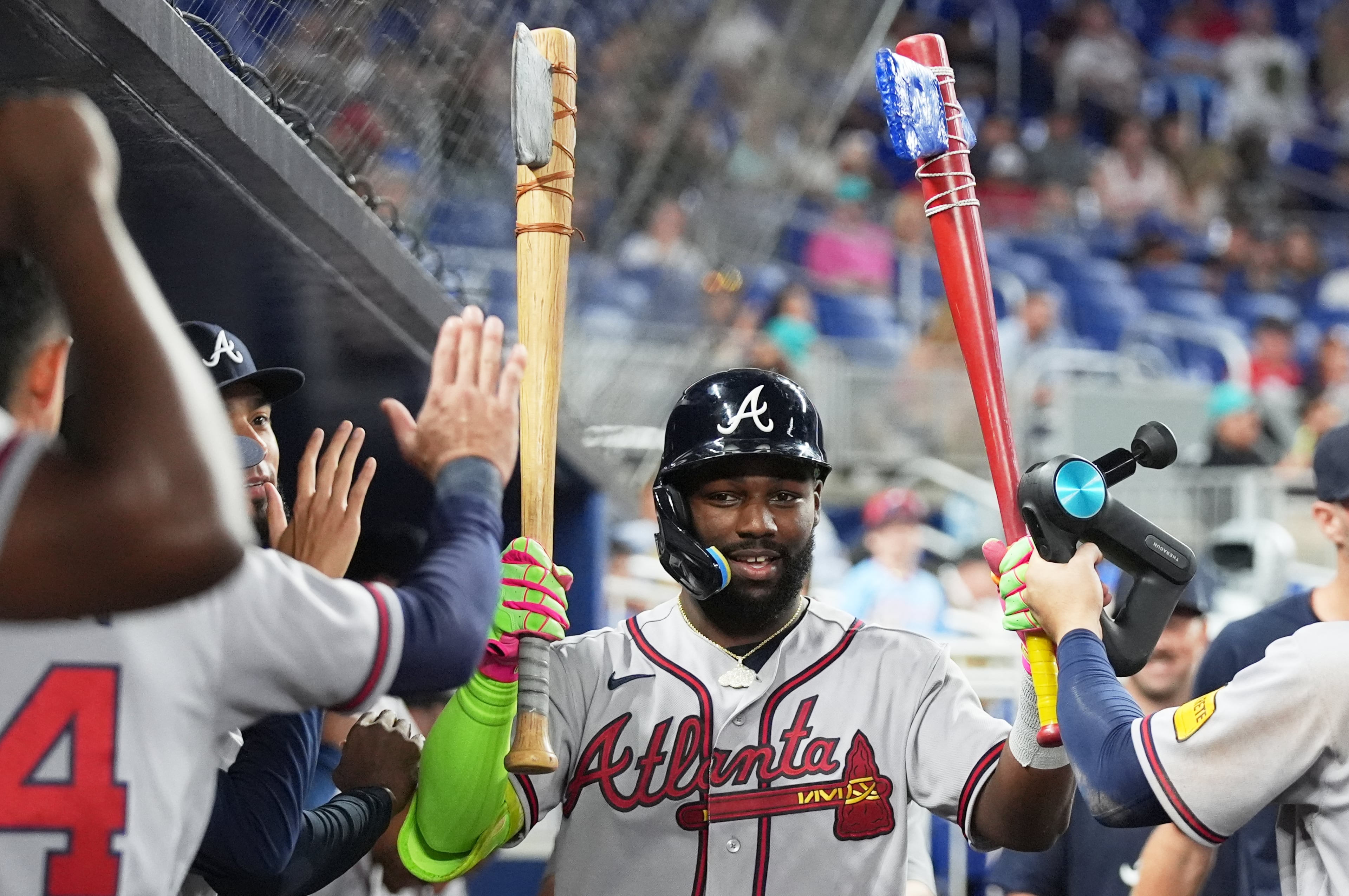 Braves Marlins Baseball