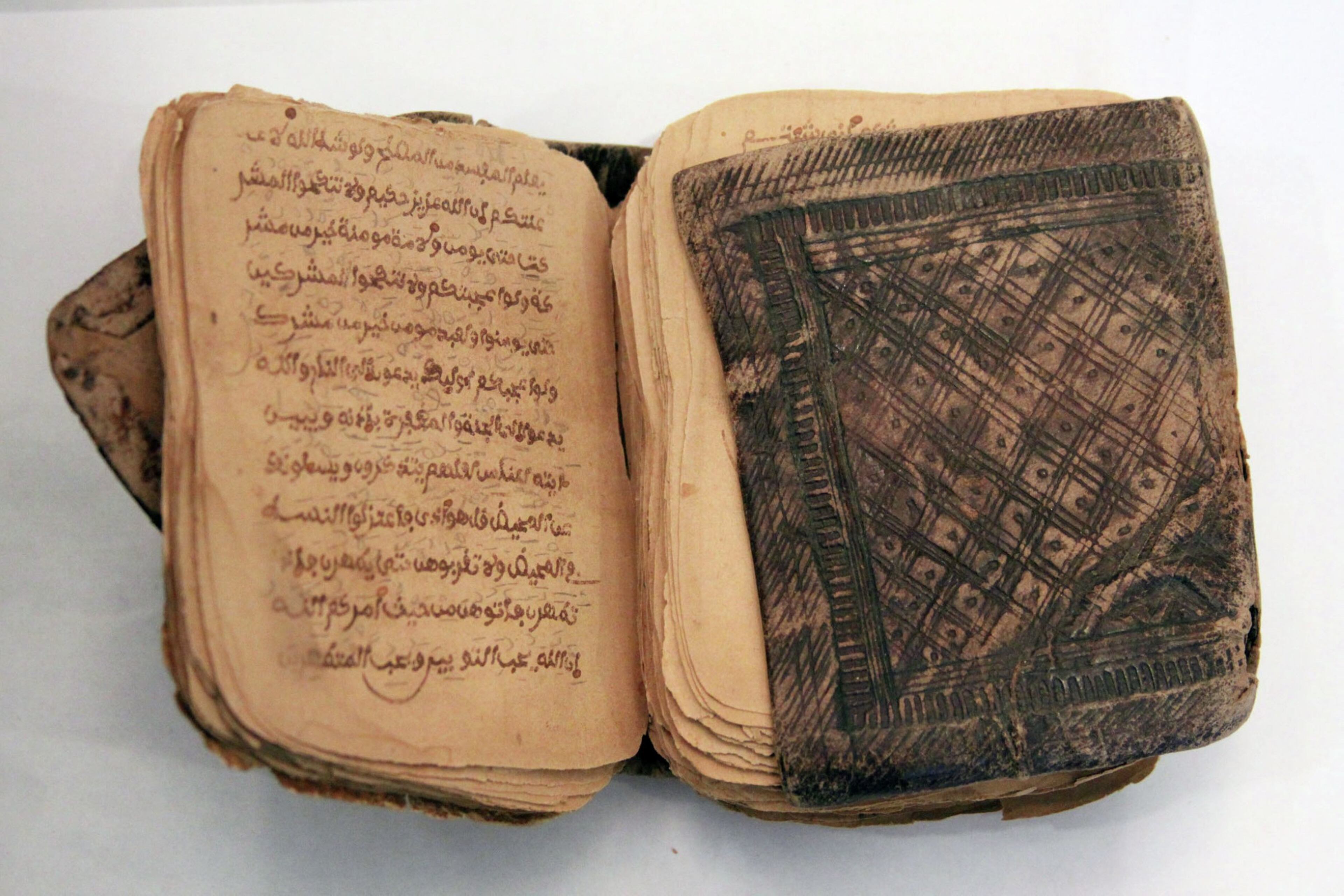 We asked Lauren Tate Baeza, the High Museum's new curator of African art to select her top pieces in the collection and to talk about why they are important. First up: Unidentified Artist, in Timbuktu, Mali, created this Quran sometime in the 16th and 18th centuries.
Baeza said this is a companion piece to the terra cotta figure, also from ancient Mali:
“Another object in the collection from Mali that is reflective of its rich past as a flourishing empire of great wealth and commercial activity and an important religious, cultural and educational center.”