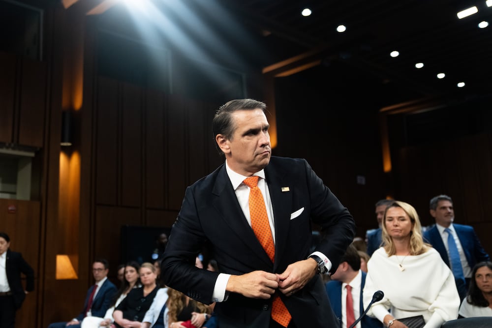 Acting Attorney General Todd Blanche appears before the Senate Judiciary Committee on Capitol Hill earlier this month. (Allison Robbert/AP)