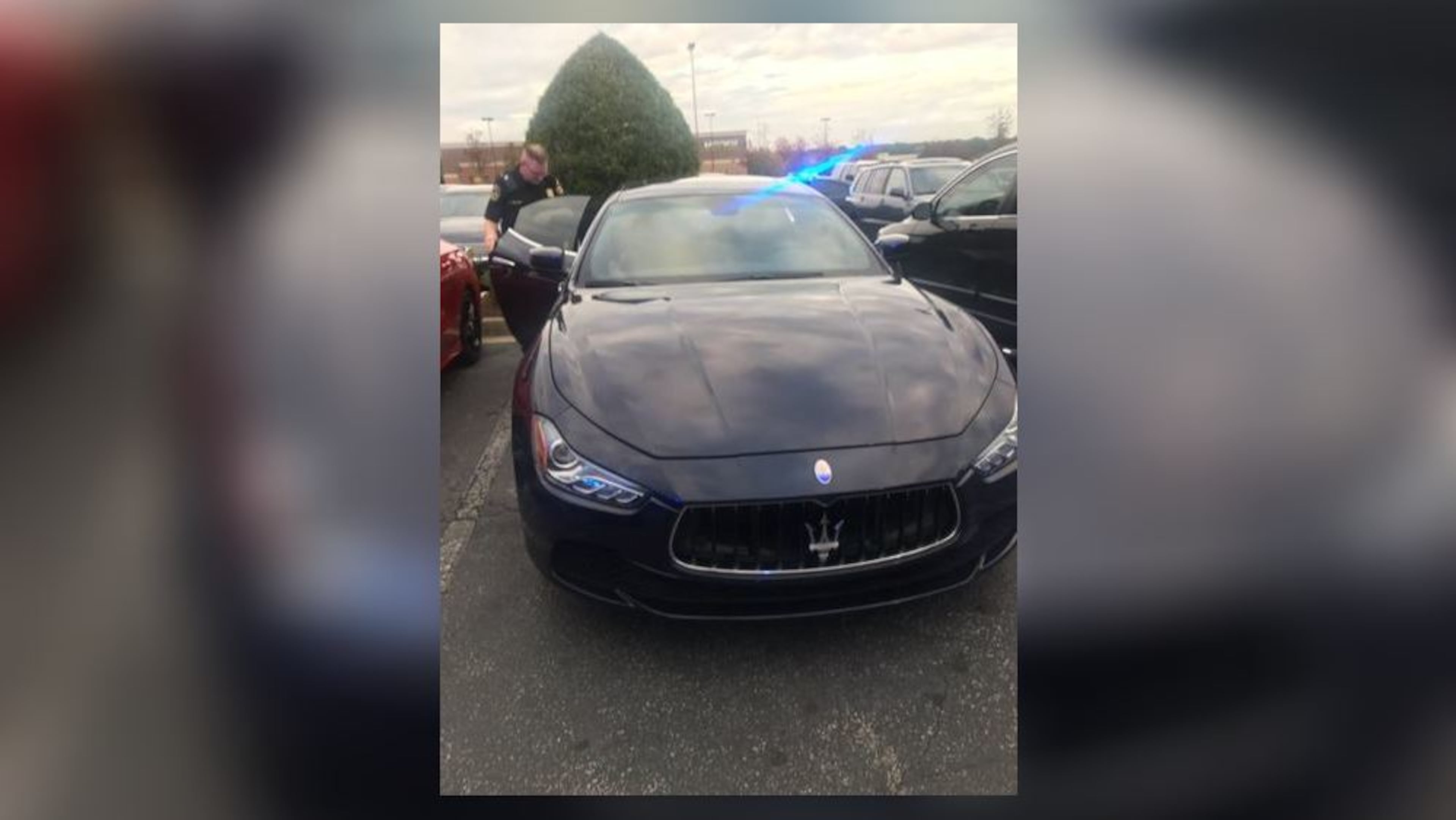 Keithrick Williams was arrested Thursday after driving to an AMC theater in a stolen Maserati, the Clayton County Sheriff’s Office said. (Credit: Clayton County Sheriff’s Office)