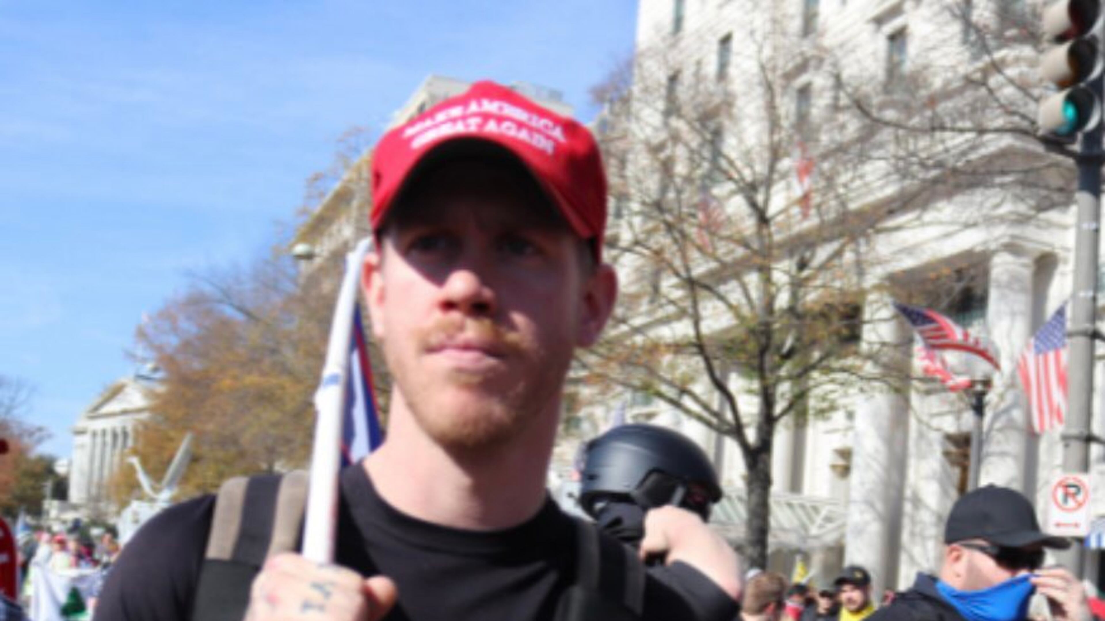 Ronald Vincent Loehrke, 30 of Gainesville, was arrested Friday, Dec. 3, 2021, for charges related to the Jan. 6 U.S. Capitol riot.
Credit: U.S. Department of Justice