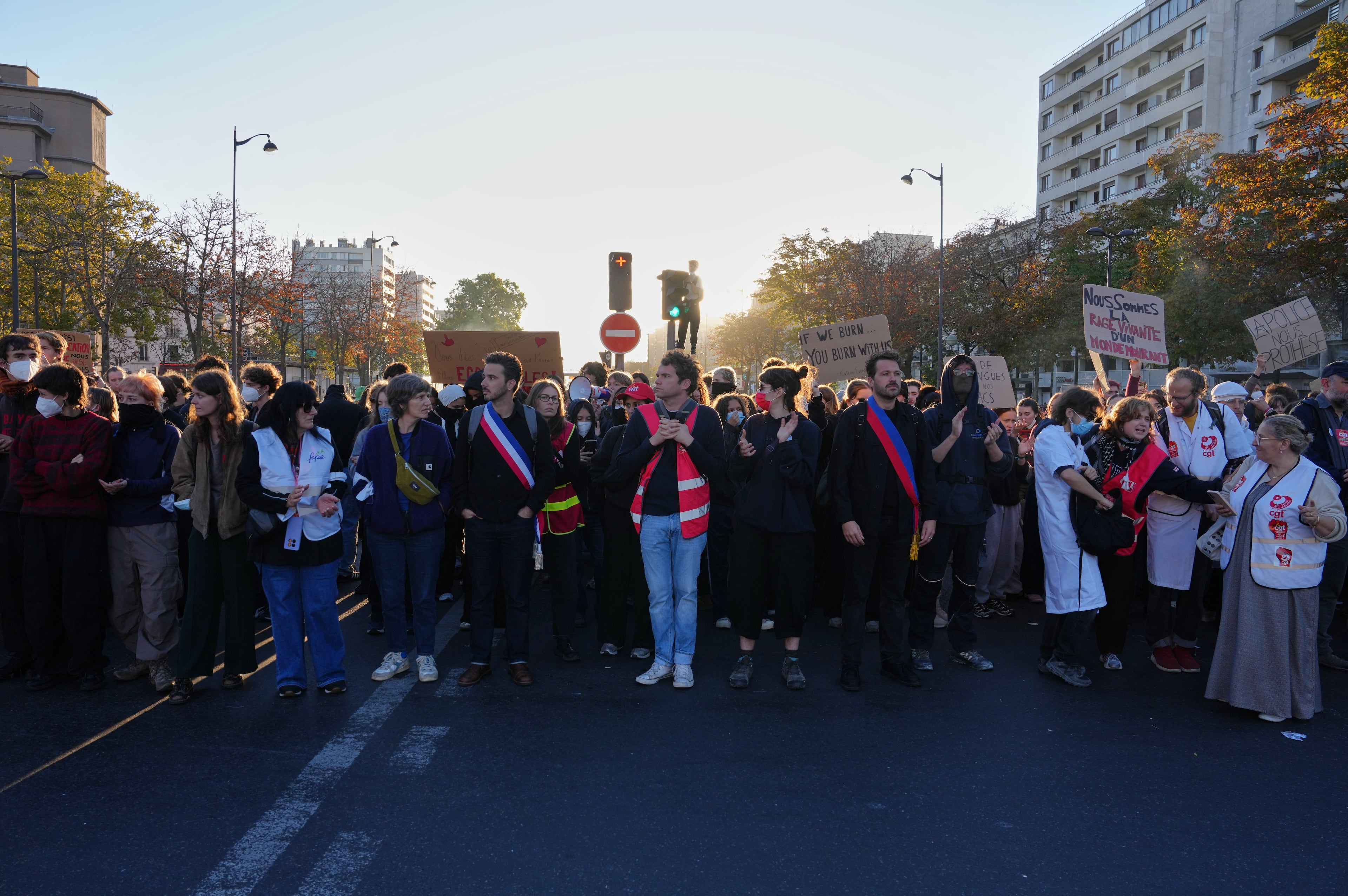 France School Protests