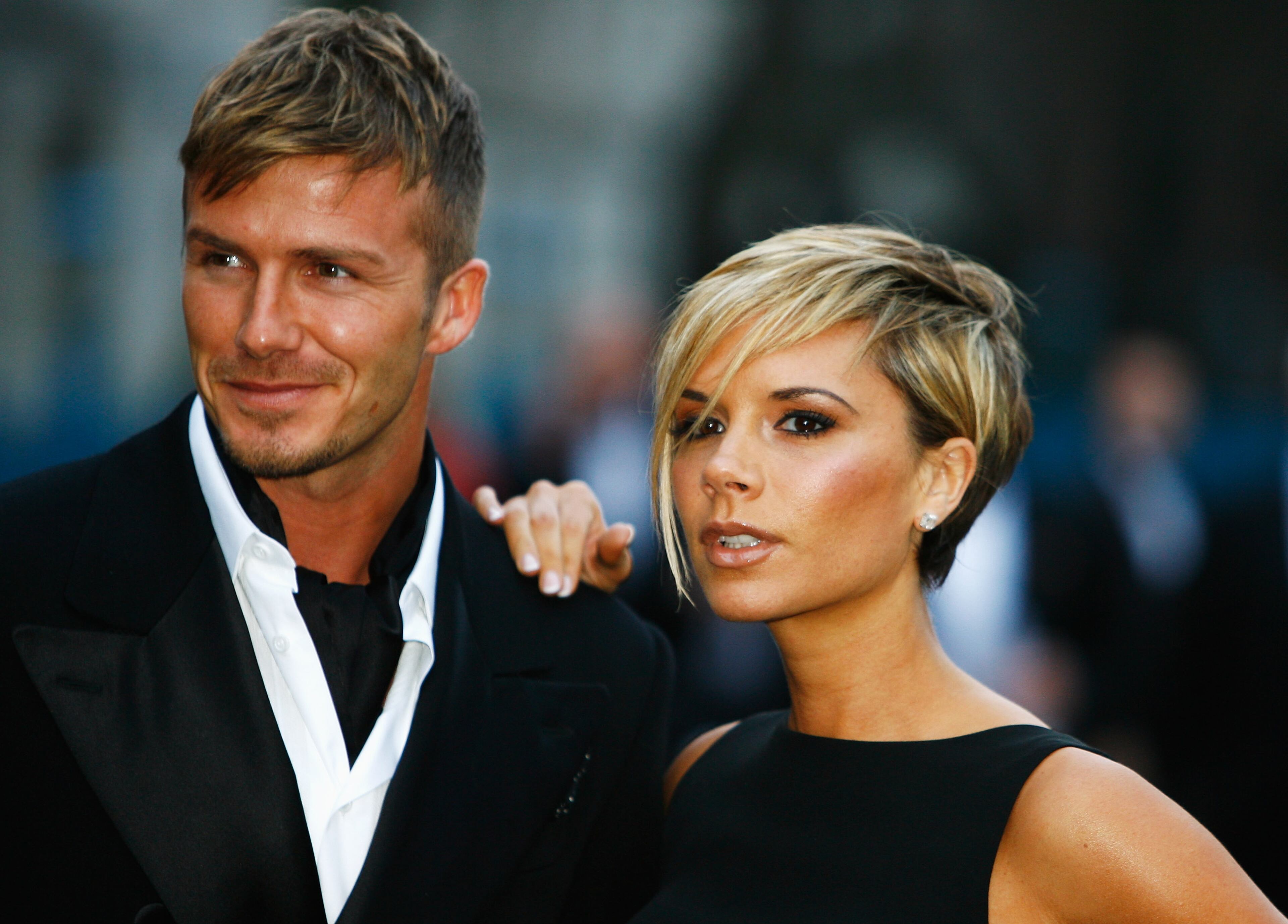 David Beckham and Victoria Beckham attend the Sport Industry Awards 2007 at Old Billingsgate on March 29, 2007 in London, England. (Photo by Ian Walton/Getty Images)