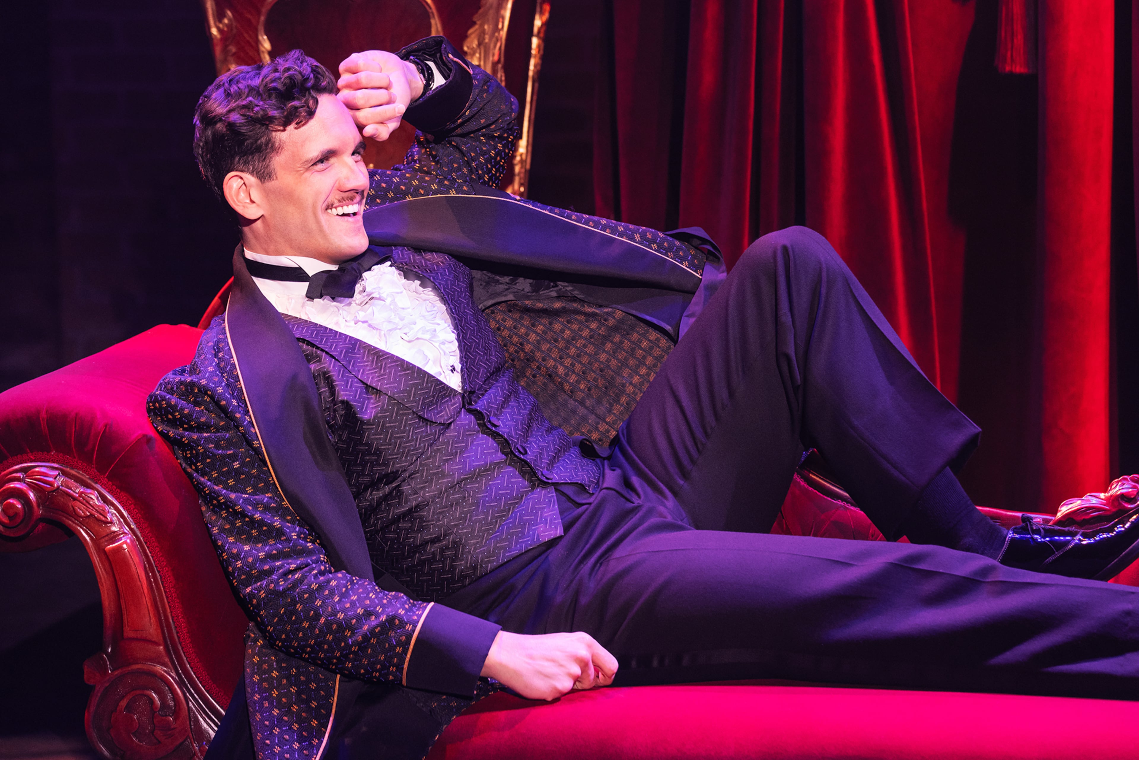 Stephen Mark Lukas stars as lovable rogue Nick Arnstein in Broadway in Atlanta's presentation of “Funny Girl” coming to the Fox Theatre.
(Courtesy of Broadway in Atlanta / Matthew Murphy)