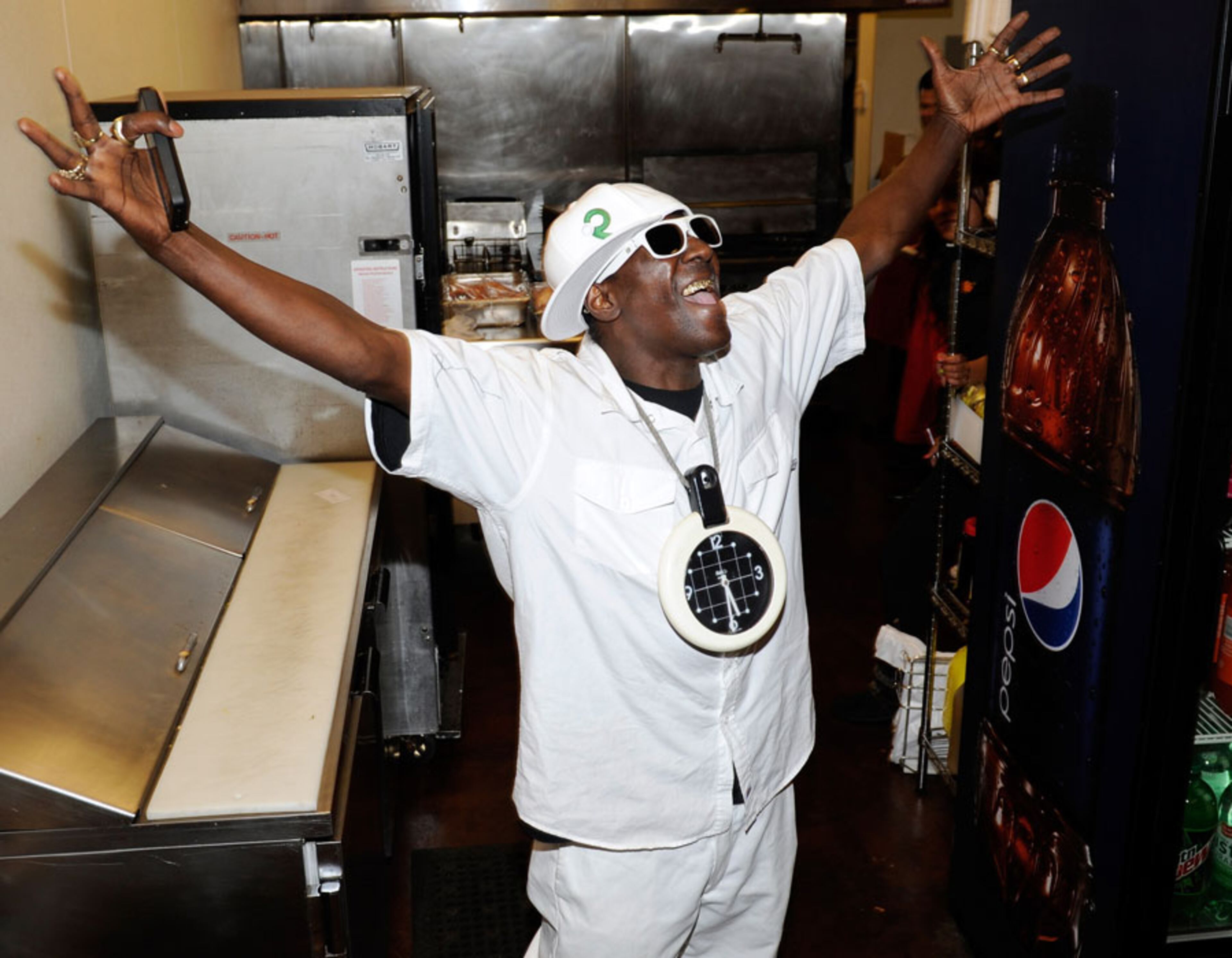 March 16: 2011 Rookie of the Year who plays for the LA Clippers, Blake Griffin, 23; 'All My Children' actress Alexandra Daddario, 26; Public Enemy rapper and reality TV show actor Flavor Flav (pictured), 53; comedian, actor and muscular dystrophy telethon host Jerry Lewis, 86.