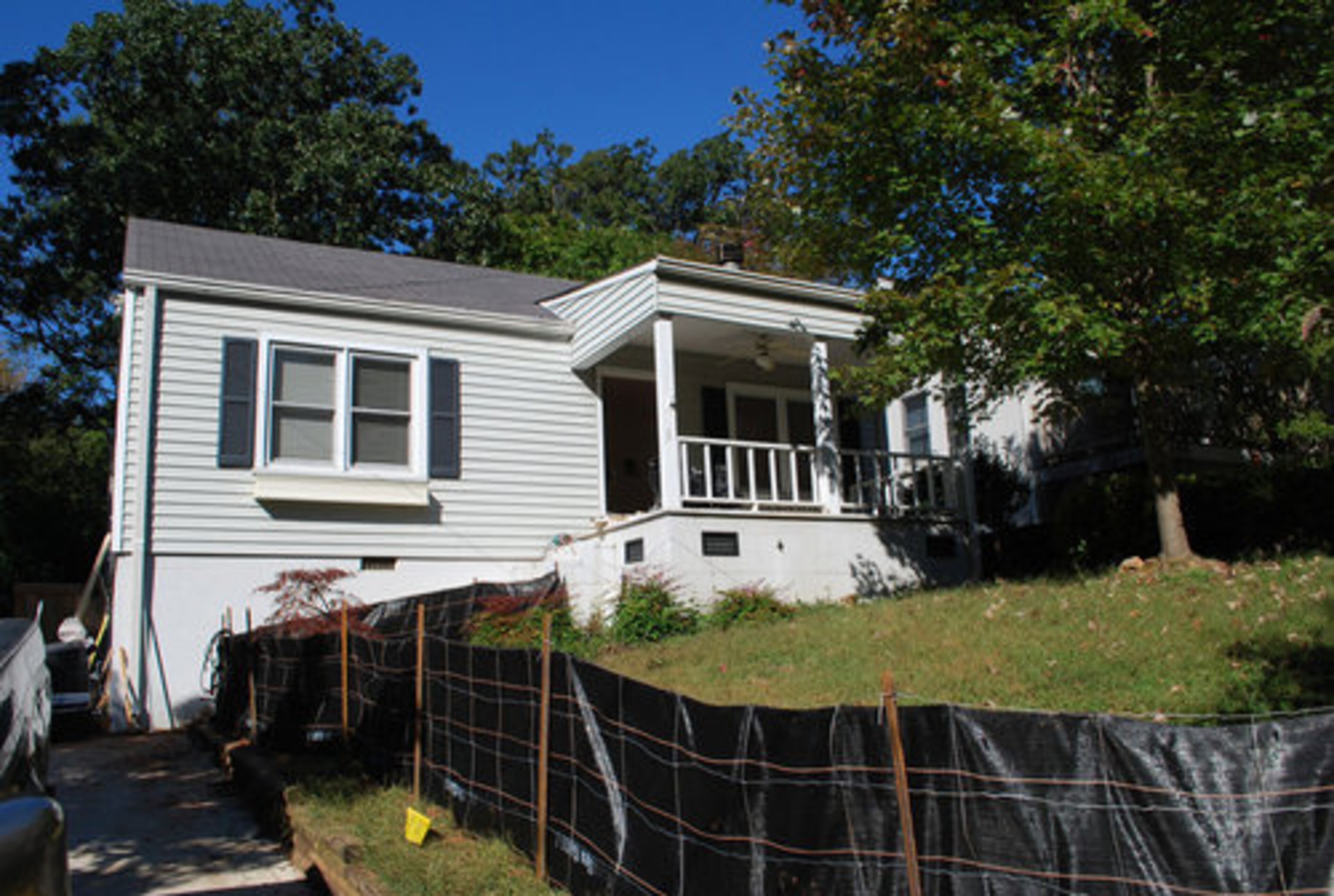BEFORE: With only a 45-foot-wide lot to work with, like many intown homes, this Loring Heights bungalow could only expand up, or risk eating up its entire lot footprint. The homeowners completed their second story renovation in just six months, but had to move out of the home during the construction phase.
