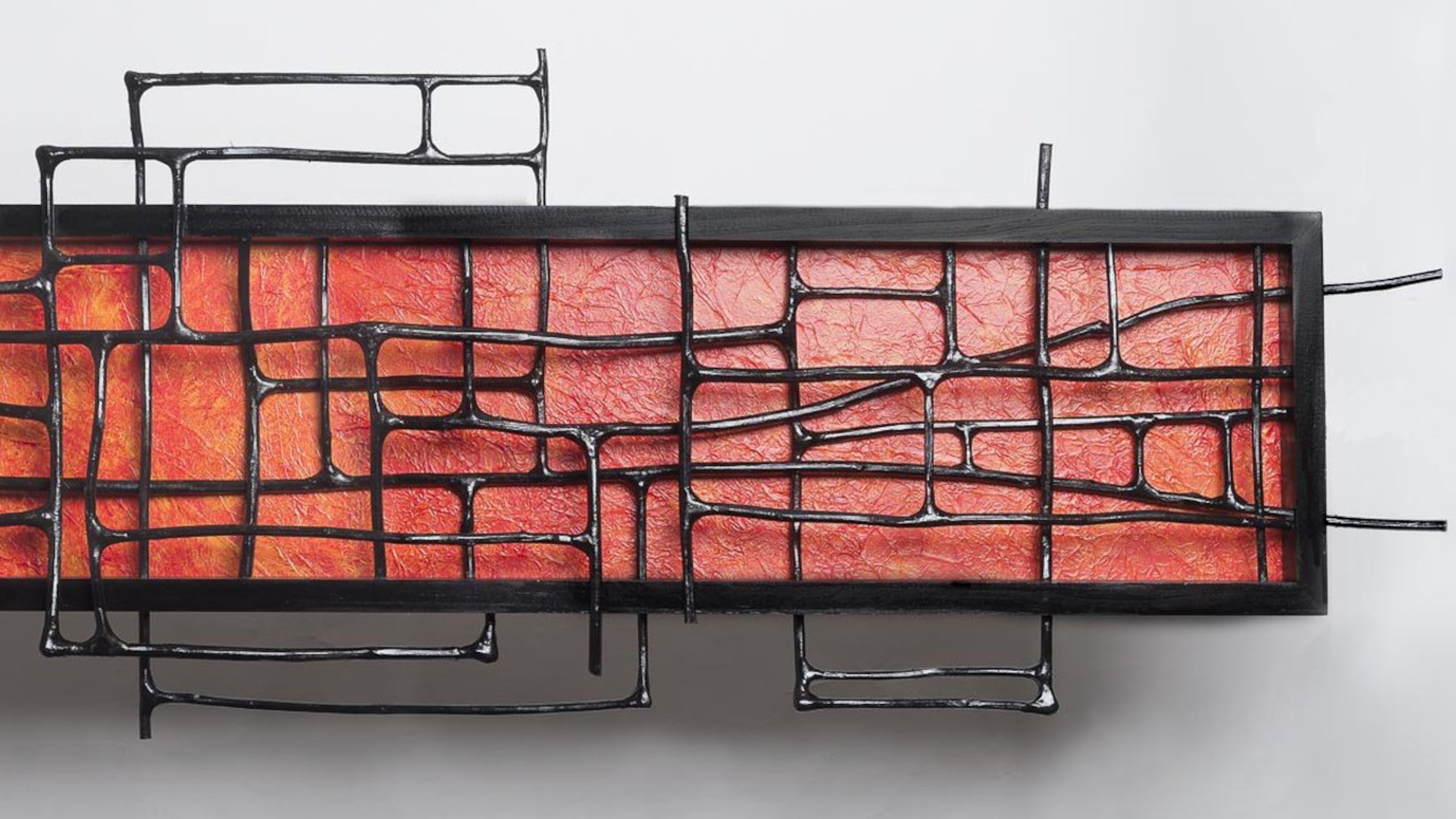 In his custom designs, Blairsville artist Tom Chambers often uses bright colors and Asian Willow or Japanese Mulberry branches. Contributed by Chris Hefferen/www.fstopaphotoshop.com