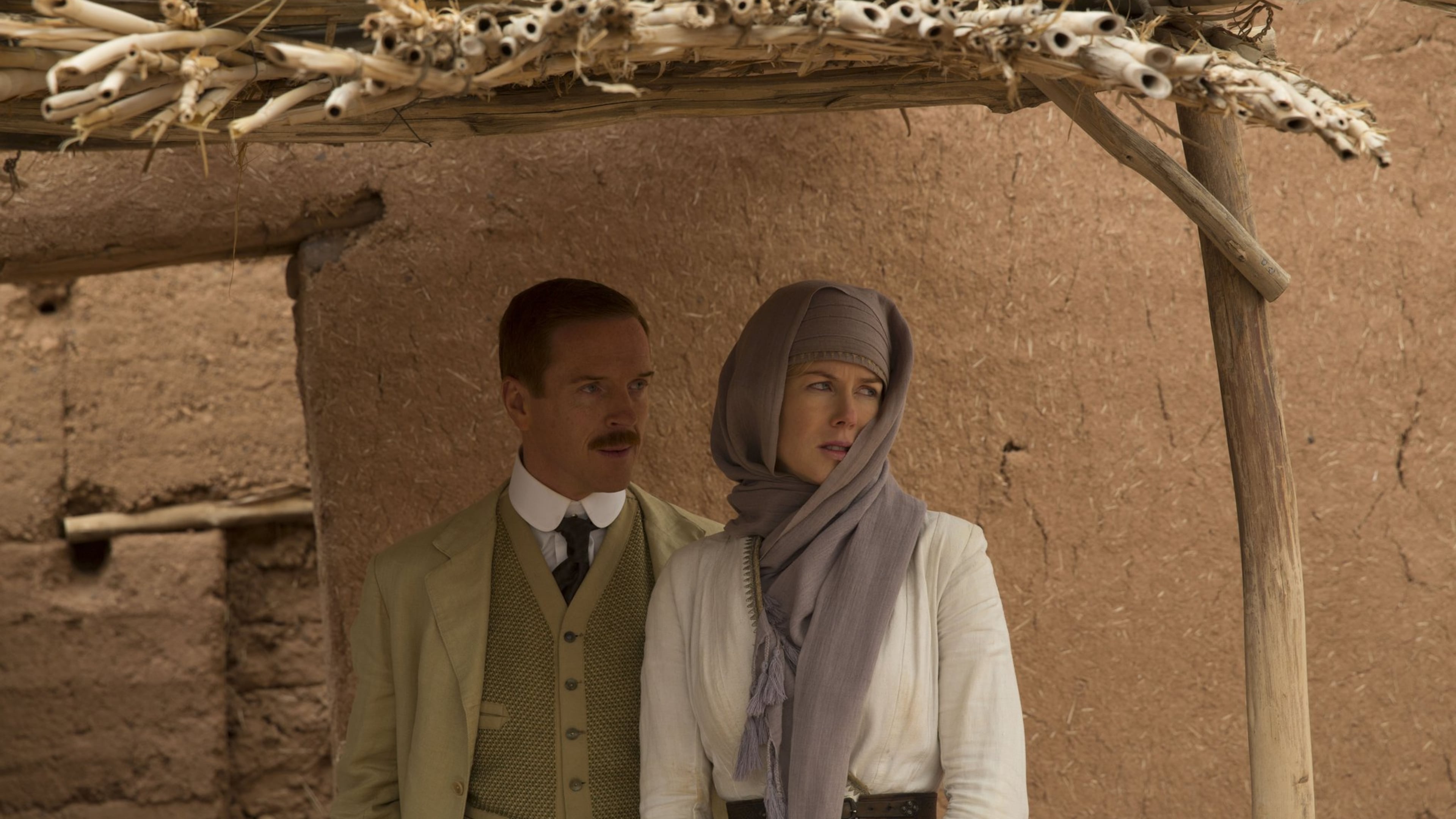 Nicole Kidman stars as Gertrude Bell and Damian Lewis as Richard Wylie in Werner Herzog’s “Queen of the Desert.” Contributed by Lena Herzog