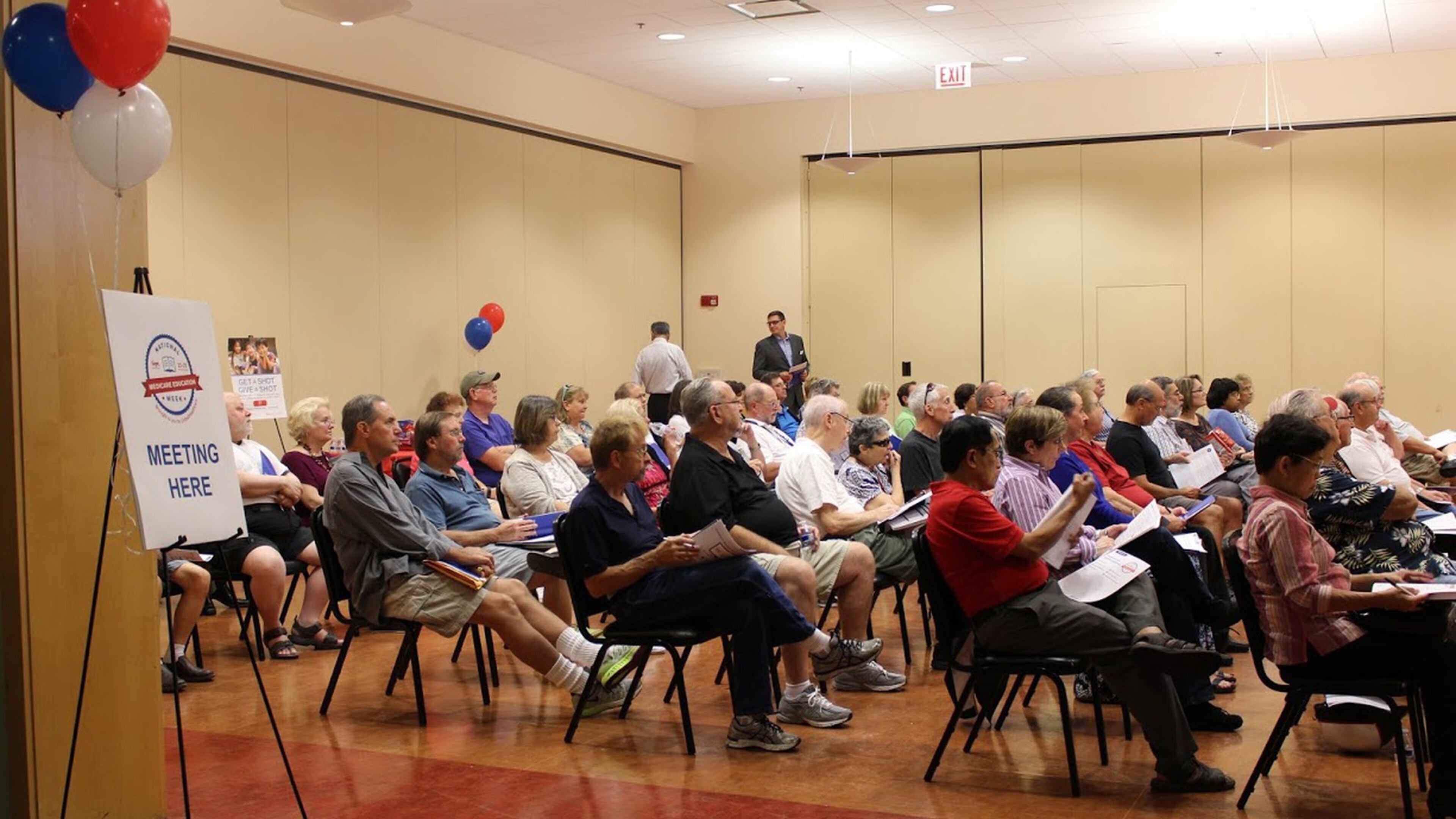 UnitedHealthcare sponsors National Medicare Education Week each year just prior to the Medicare Open Enrollment period so seniors and their families can understand their health care options and have their questions answered. This file photo is from an event in 2016.