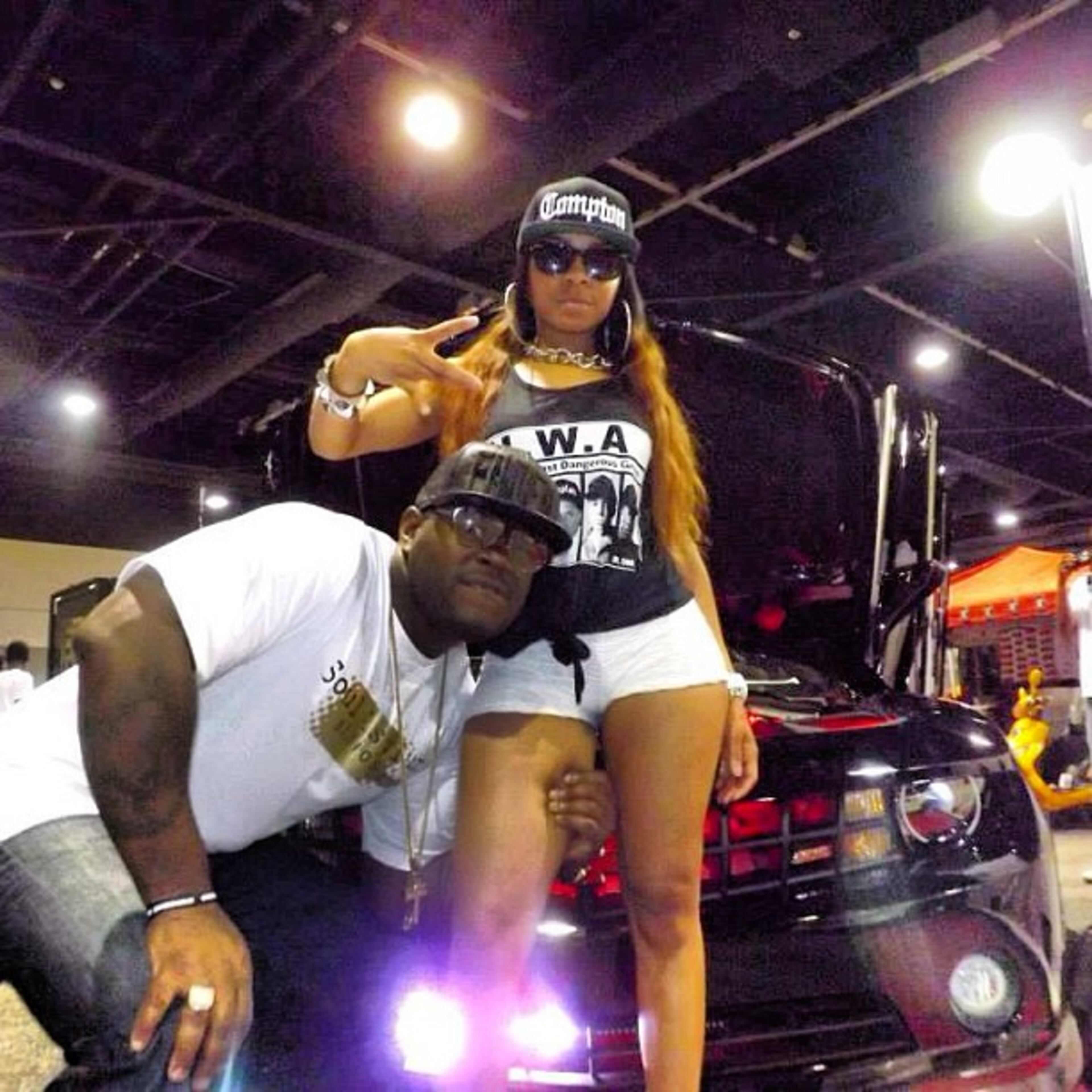 @v103atlanta #v103carandbikeshow #carnbike10 #mobstylemaro #breadtruck #teamsoulasylum #dropsmobileinc -- @mrrafaelcapone
