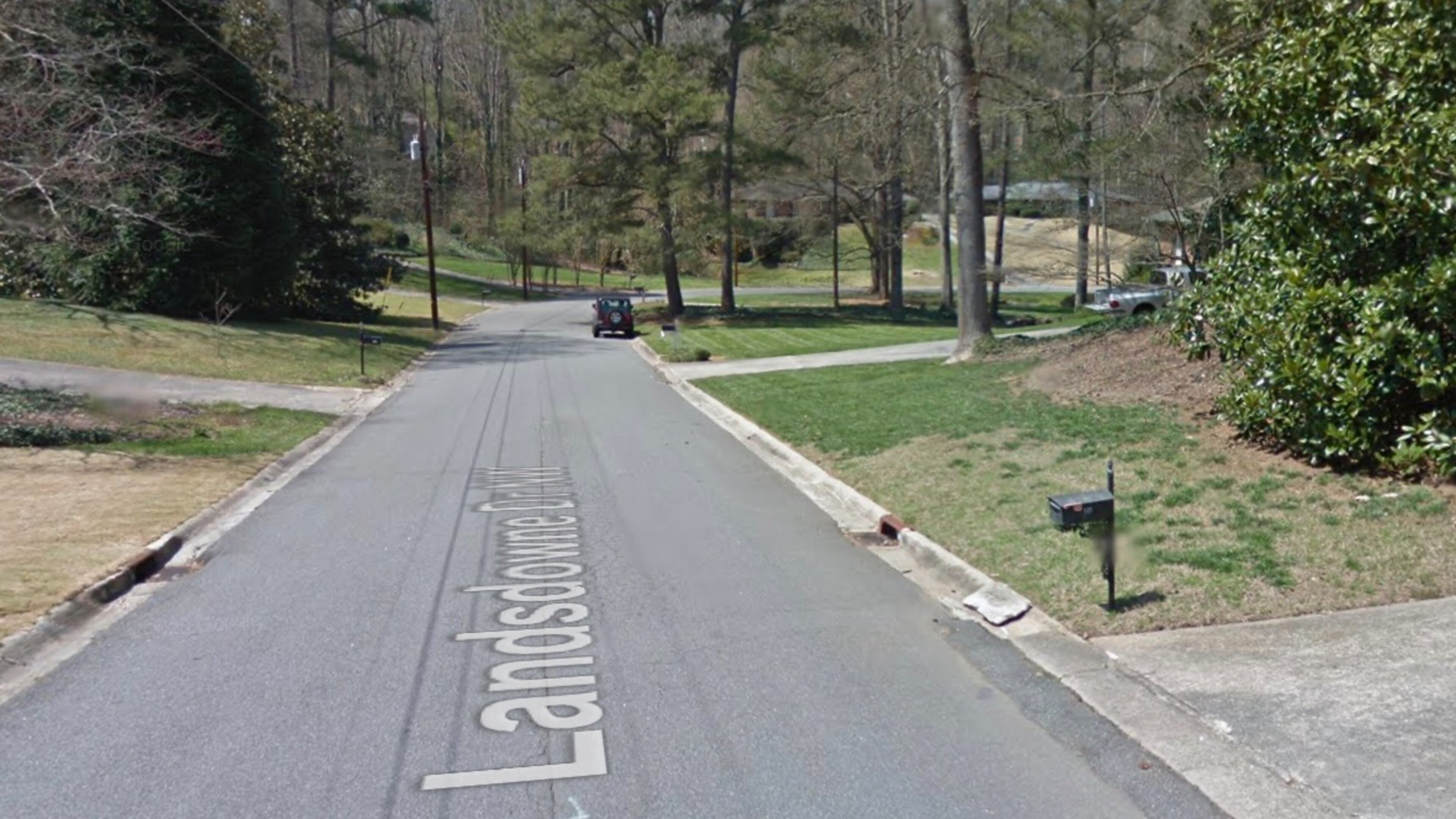 Sandy Springs recently approved a contract to construct the 120-140 Landsdowne Drive Drainage Improvement Project. (Google Maps)