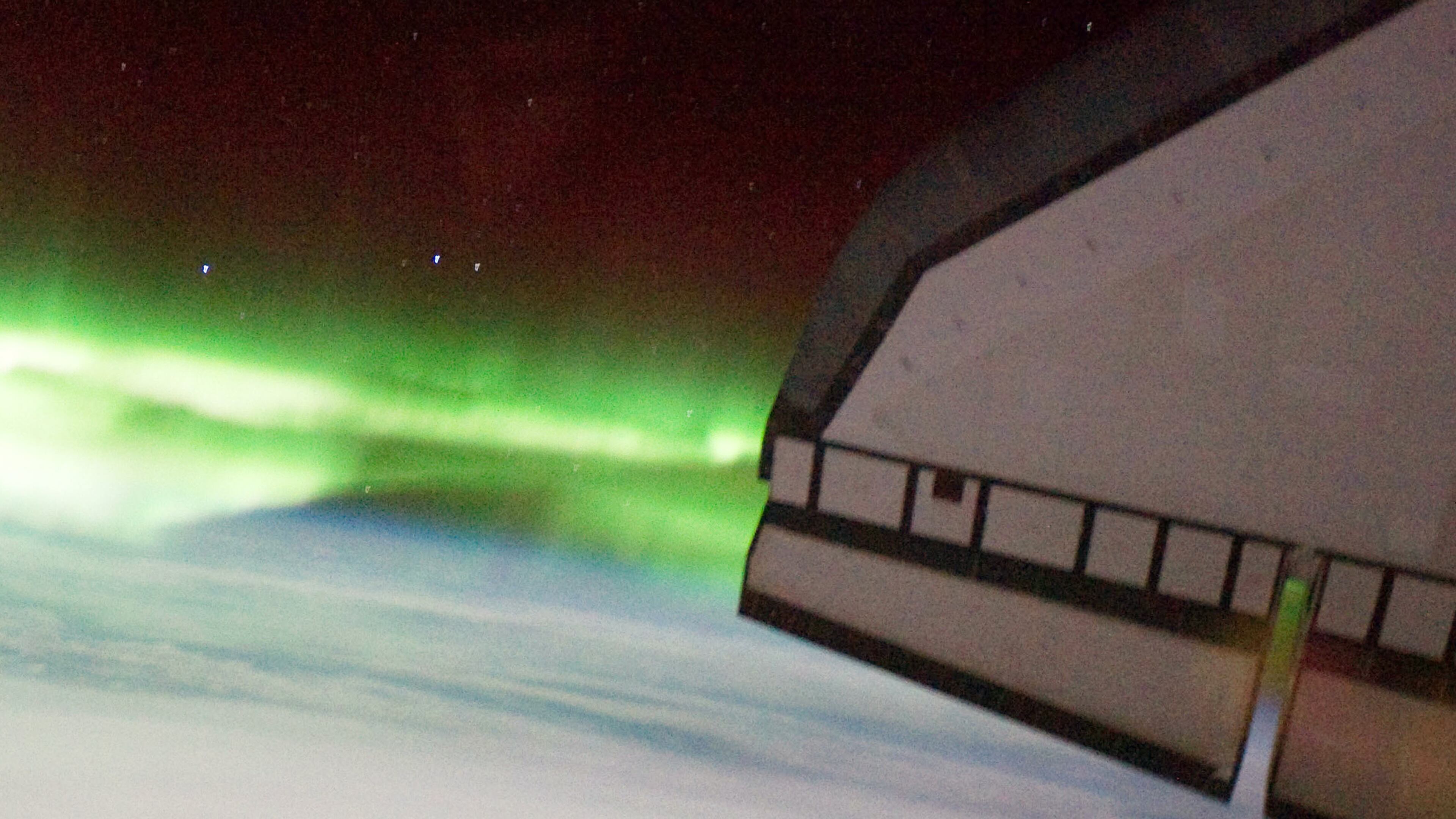 FILE PHOTO In this handout image provided by the National Aeronautics and Space Administration (NASA), the Southern Lights or Aurora Australis and the port side wing of NASA space shuttle Atlantis can be seen from the International Space Station July 14, 2011 in space. Space shuttle Atlantis is on the last leg of a 12-day mission to the International Space Station where it delivered the Raffaello multi-purpose logistics module packed with supplies and spare parts. This was the final mission of the space shuttle program, which began on April 12, 1981 with the launch of Colombia. (Photo by NASA via Getty Images)