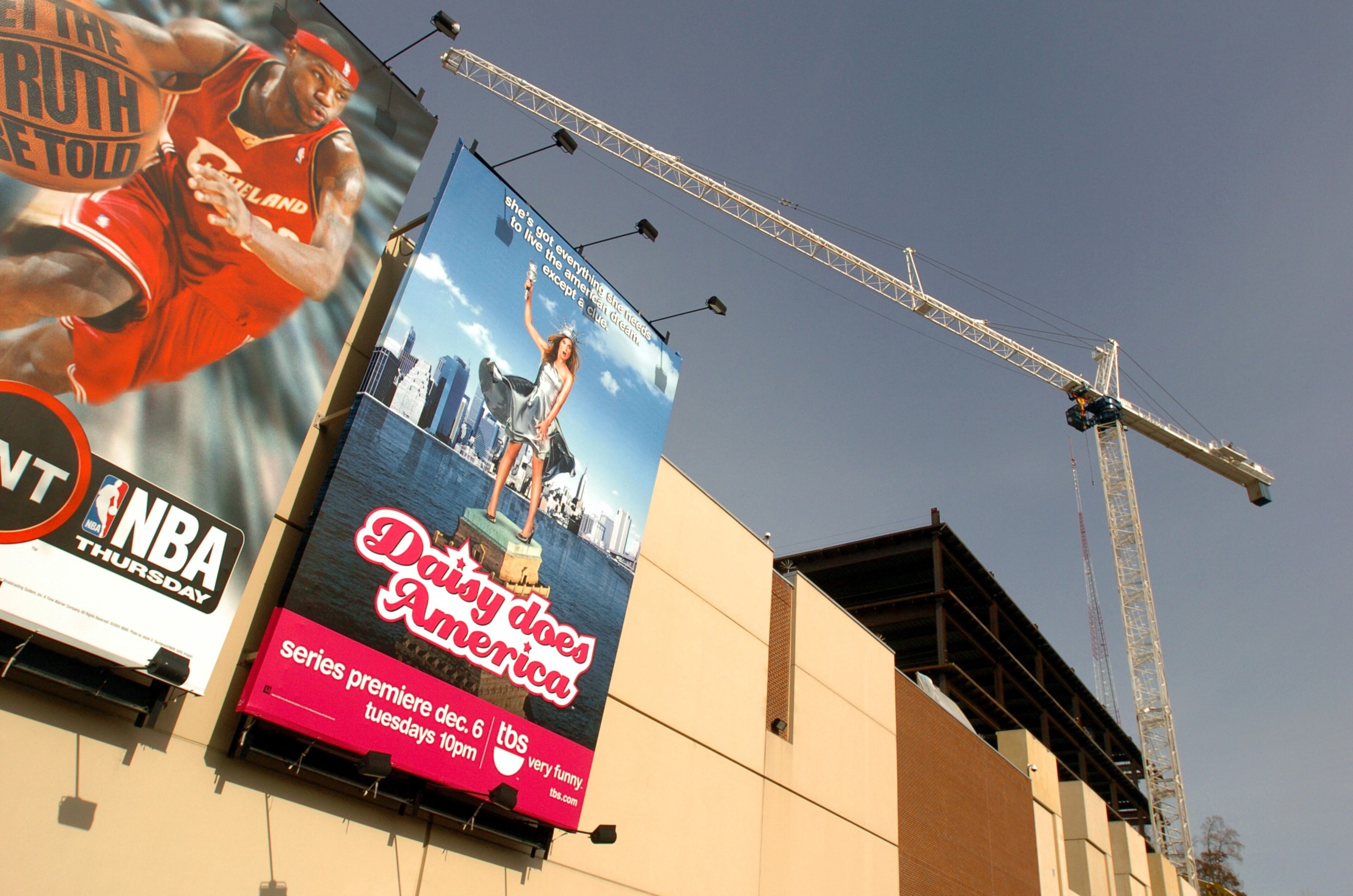2005 -- Construction at Turner Broadcasting midtown campus, along 10th Street. Read more here.