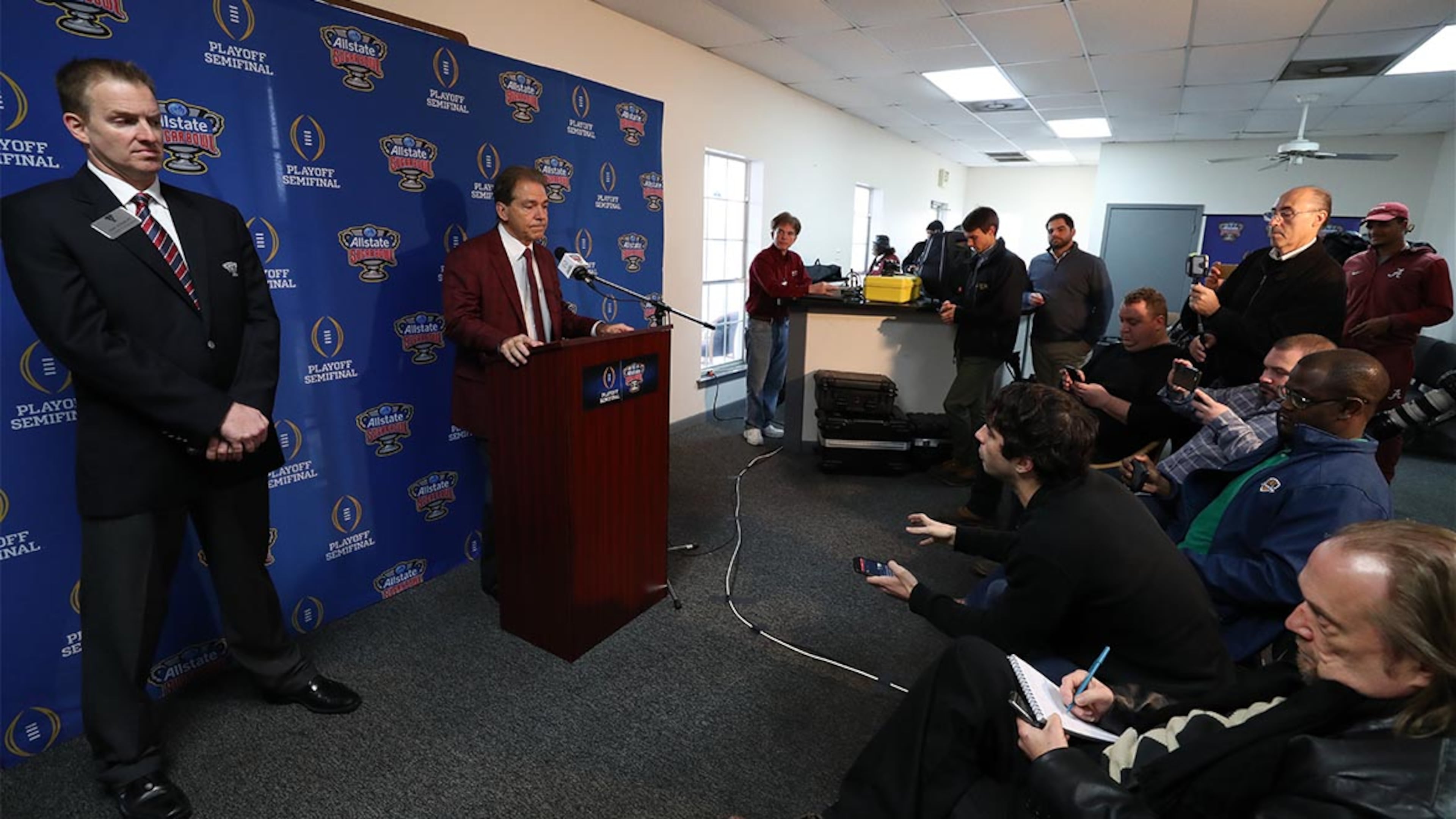 12/27/17 Sugar Bowl Arrival
Nick Saban
Photo by Kent Gidley